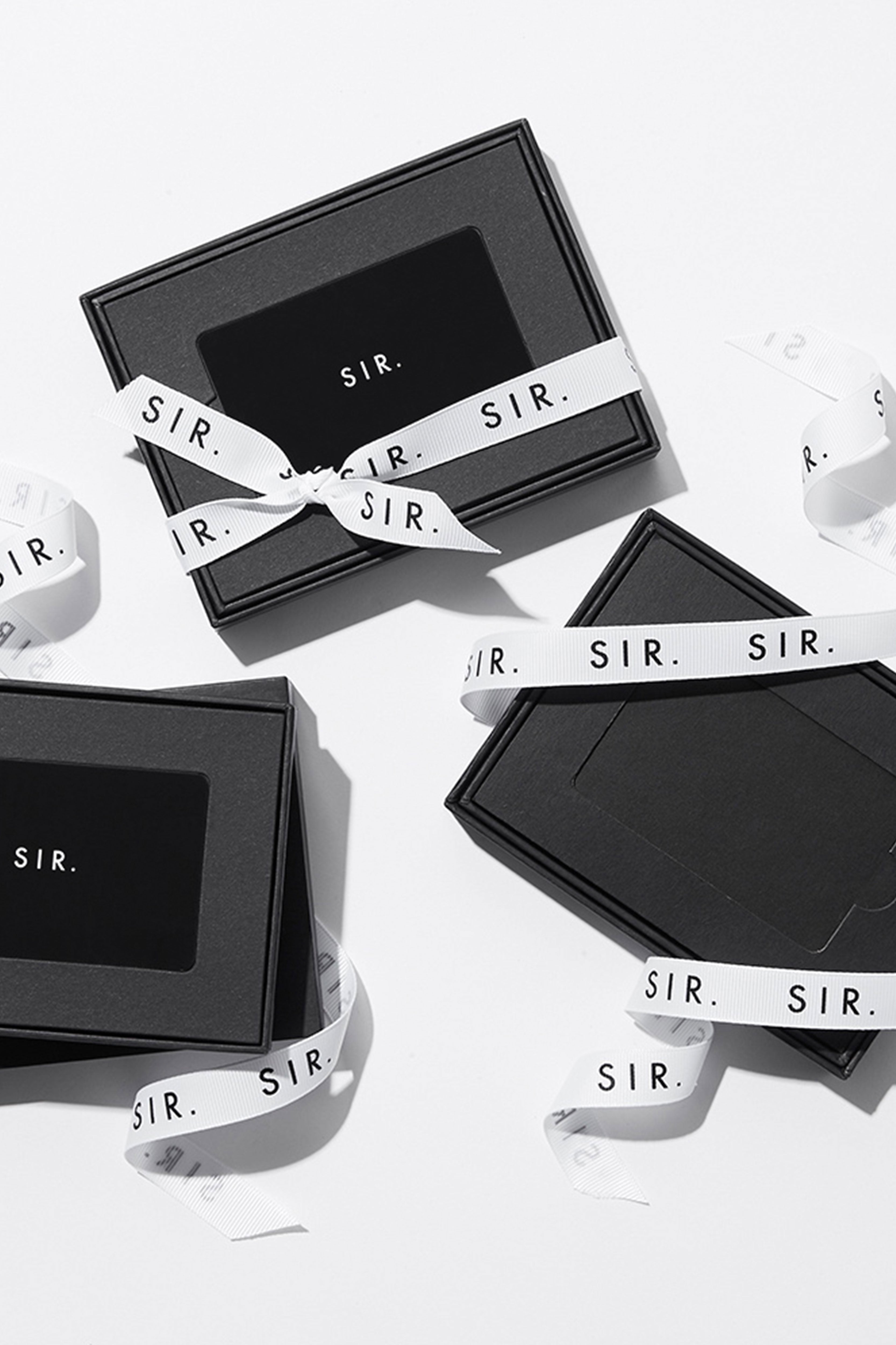 SIR. Physical & E Gift cards