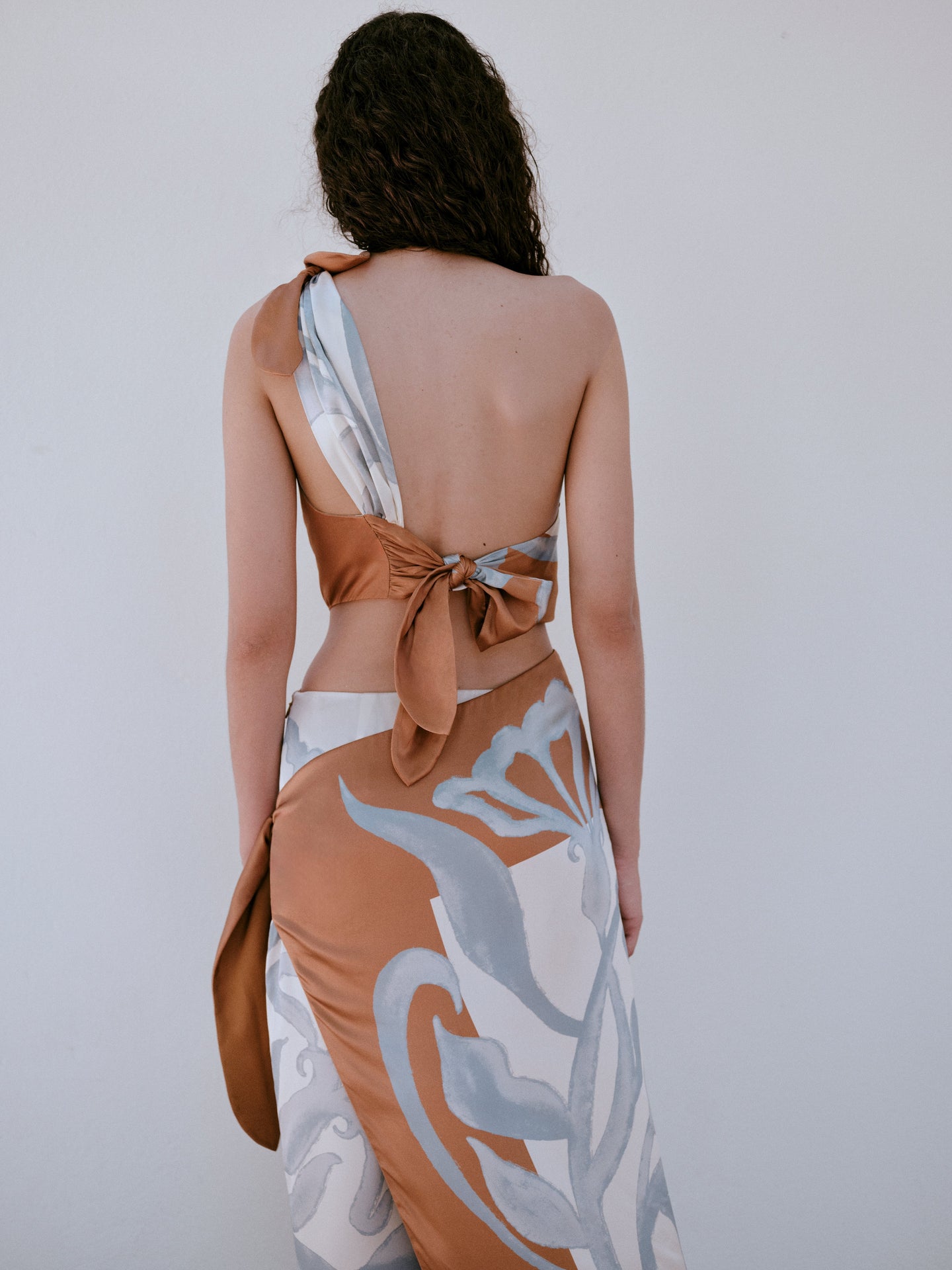 SIR the label Sorrento Scarf Top SCIARPA PRINT