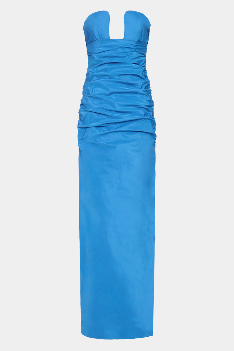SIR the label Caris Gown Blue