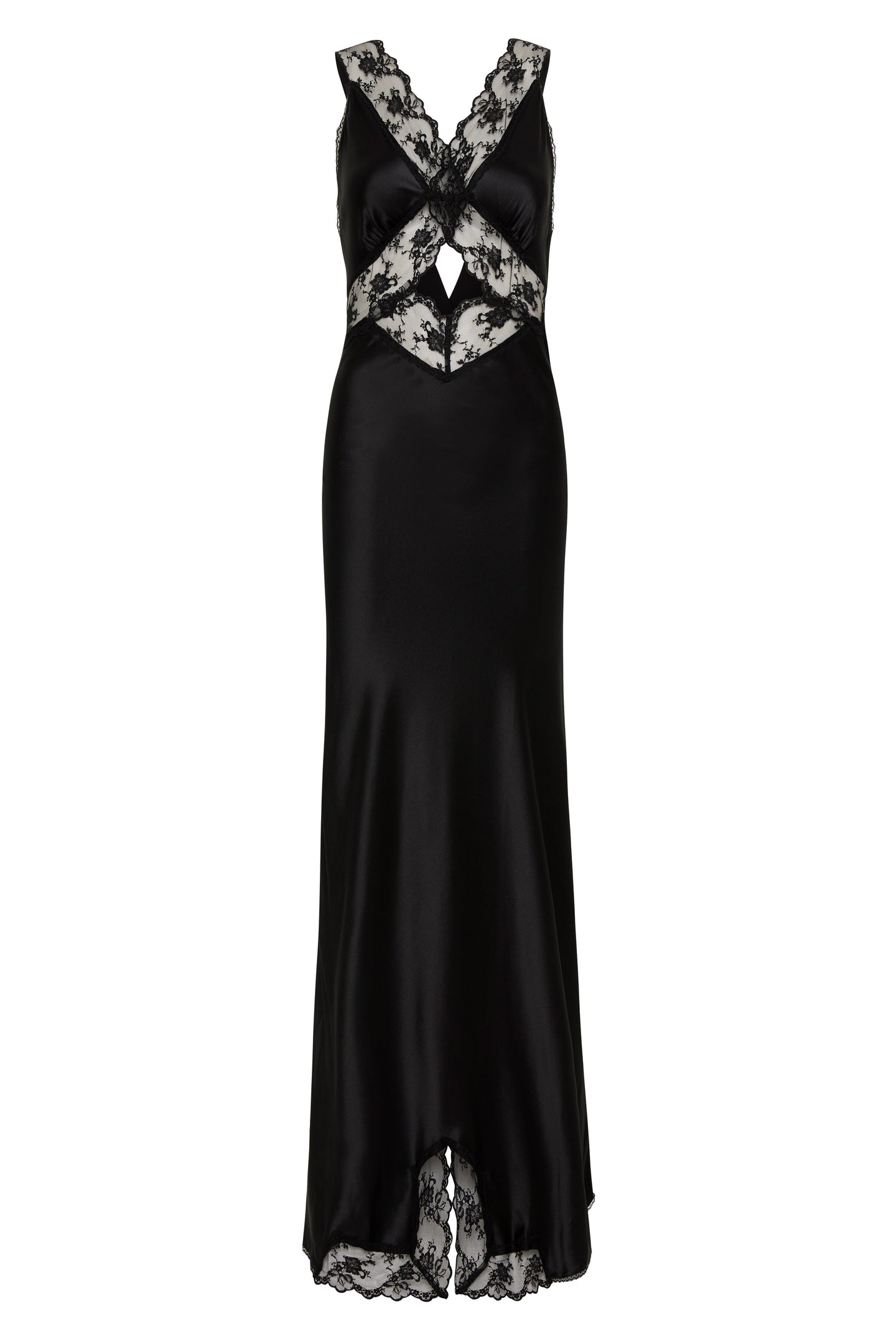 SIR the label Aries Cut Out Gown BLACK