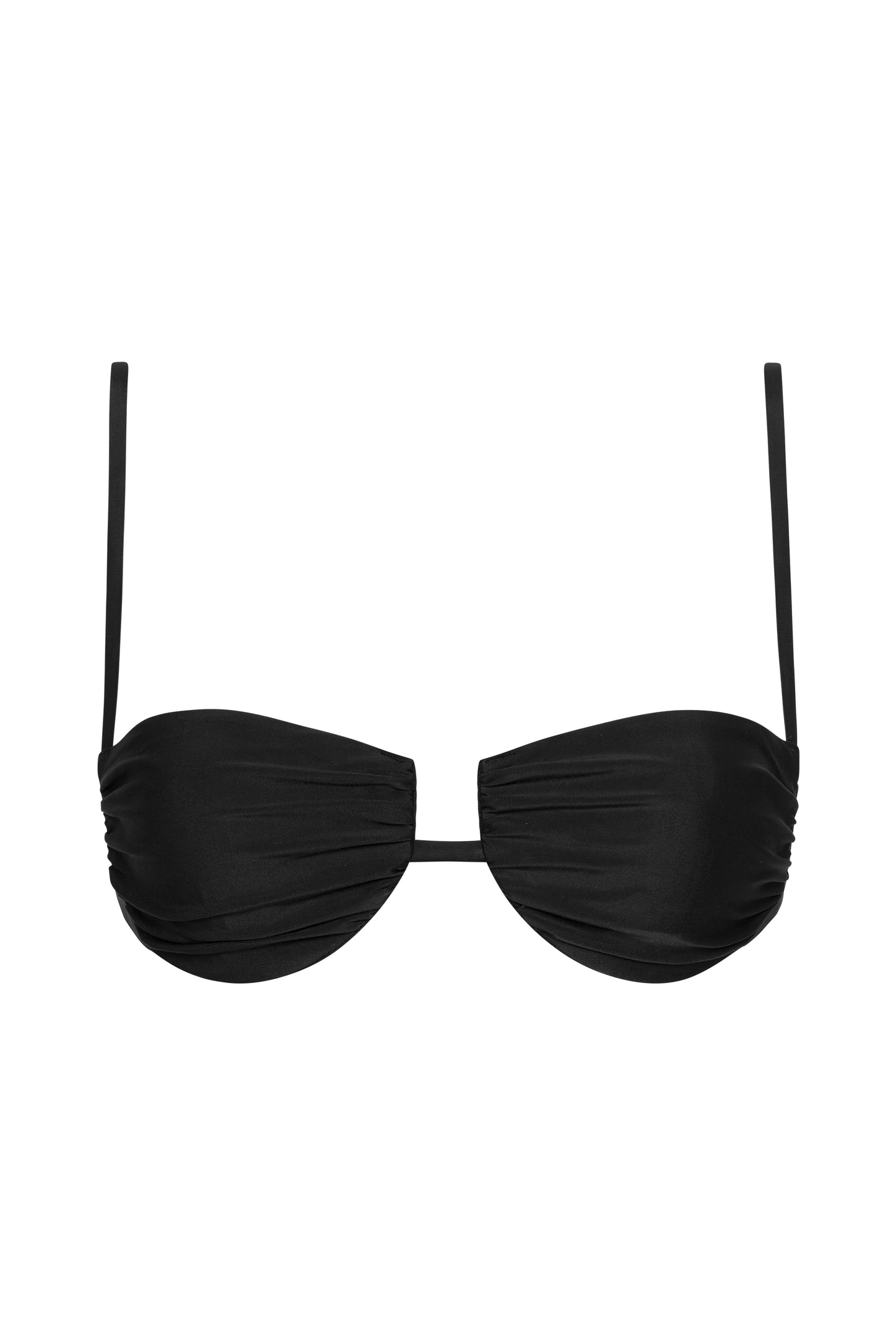 SIR the label Zoya Gathered Balconette BLACK