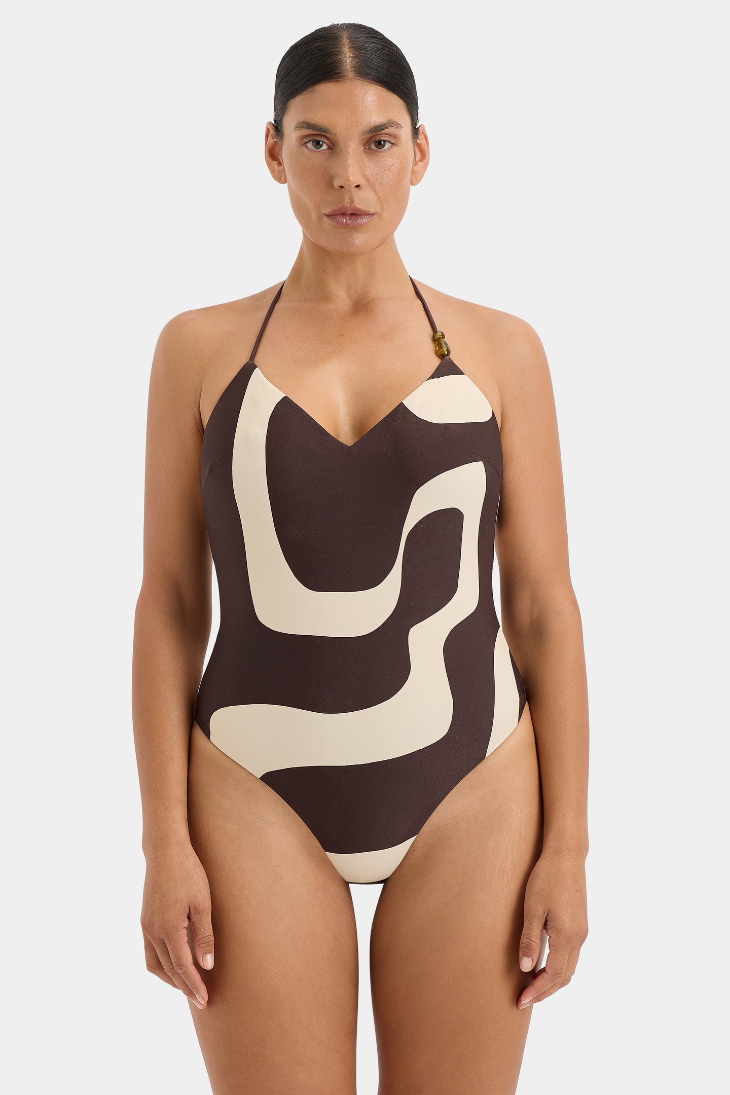 SIR the label New Wave V Neck One Piece POSTER PRINT