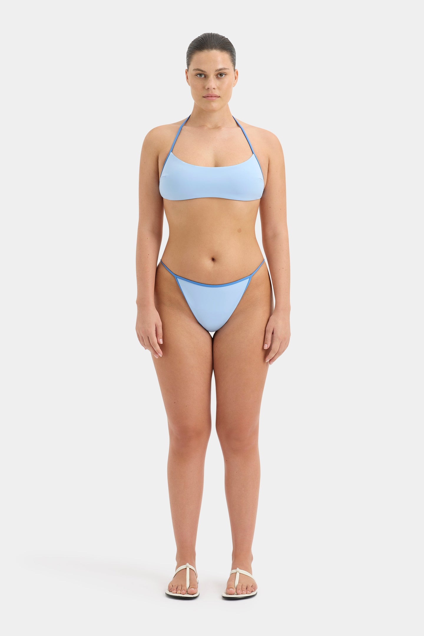 SIR the label Sol Halter Bandeau SKY BLUE