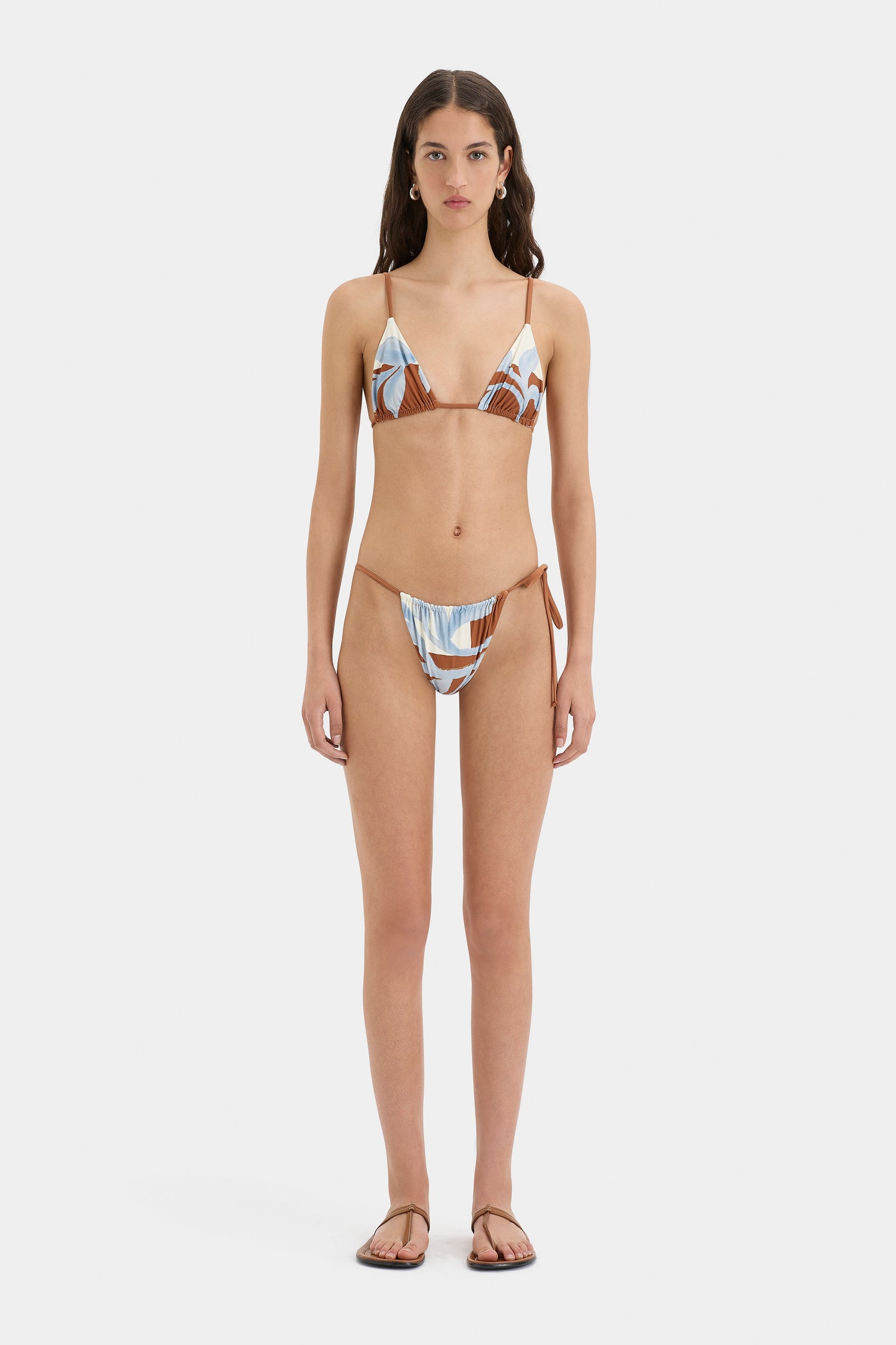 SIR the label Palermo String Brief SCIARPA PRINT
