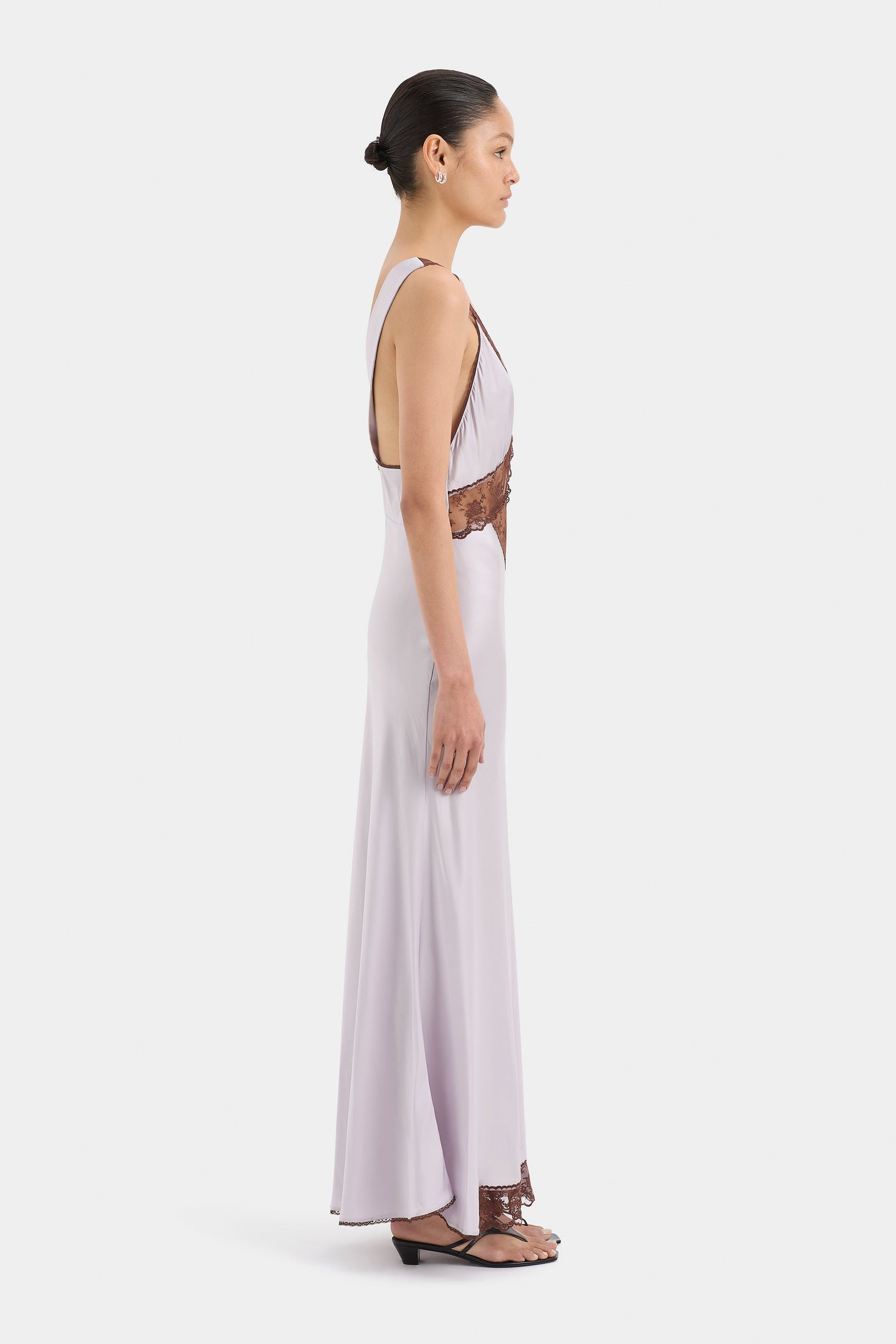 SIR the label Aries Cut Out Gown LILAC