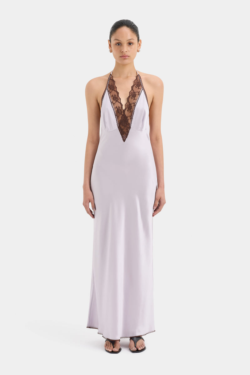 SIR the label Aries Halter Gown LILAC