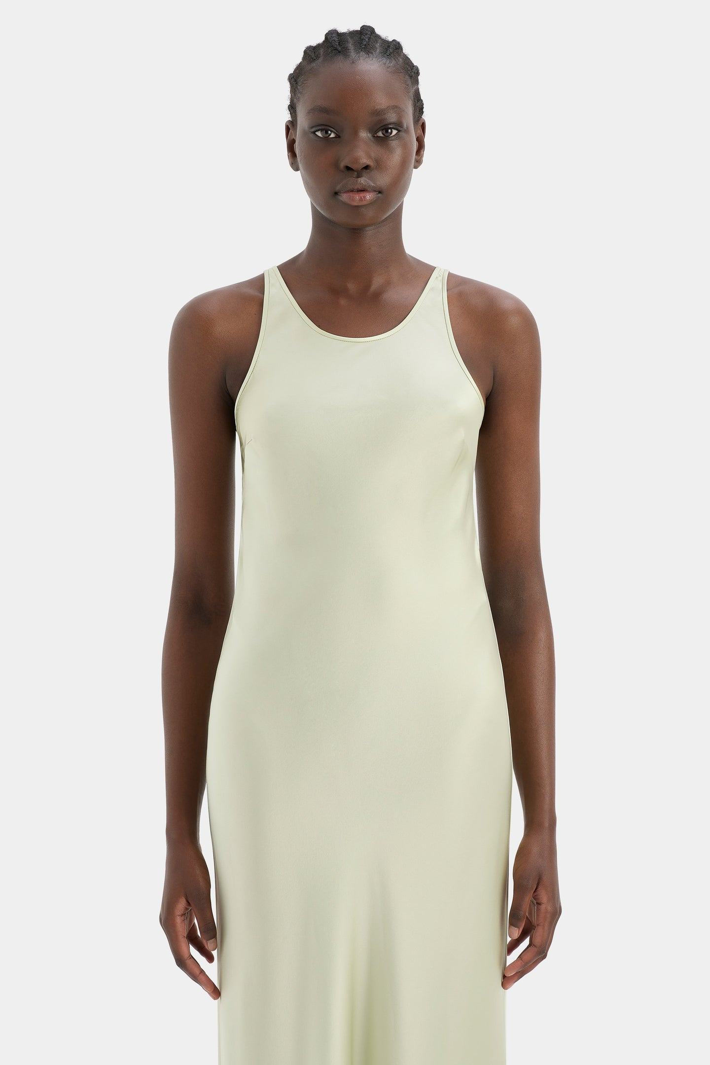 SIR the label Lucid Bias Slip Dress LIGHT SAGE