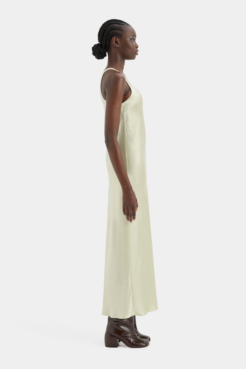 SIR the label Lucid Bias Slip Dress LIGHT SAGE