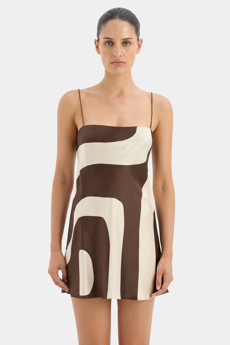 SIR the label Freddie Slip Mini Dress POSTER PRINT