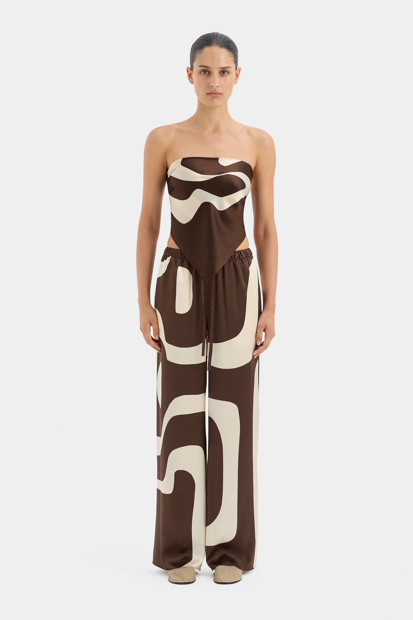 SIR the label Freddie Scarf POSTER PRINT