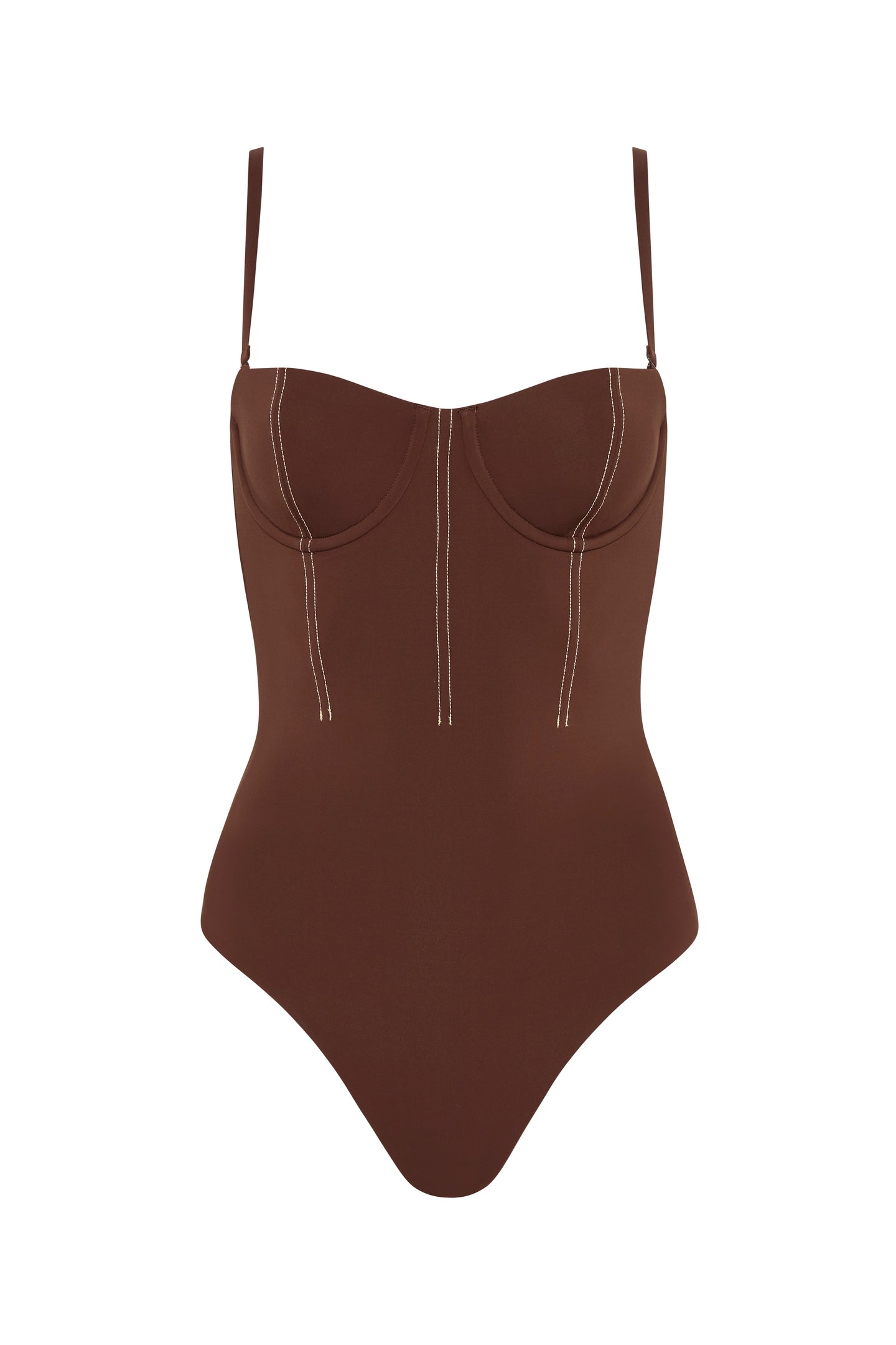 SIR the label Gio Corset One Piece CHOCOLATE