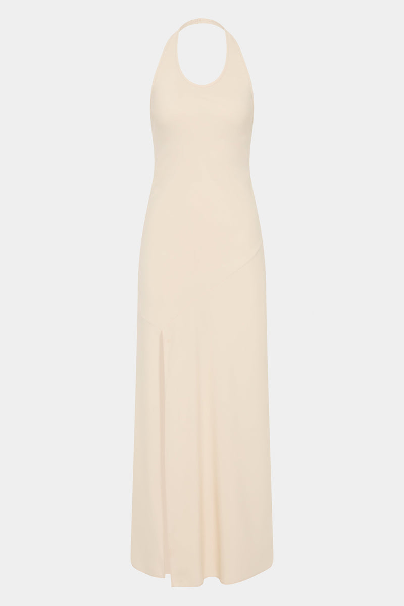 SIR the label Strobe Long Sleeve Dress BONE