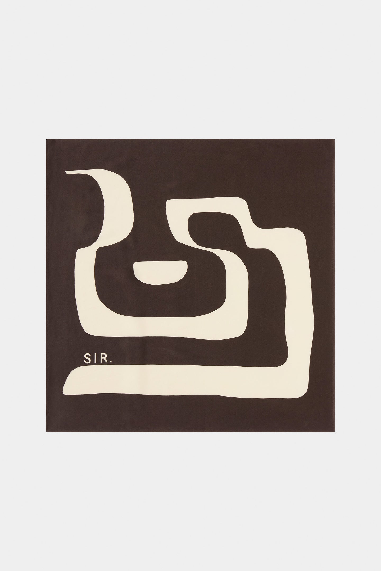 SIR the label Freddie Scarf POSTER PRINT