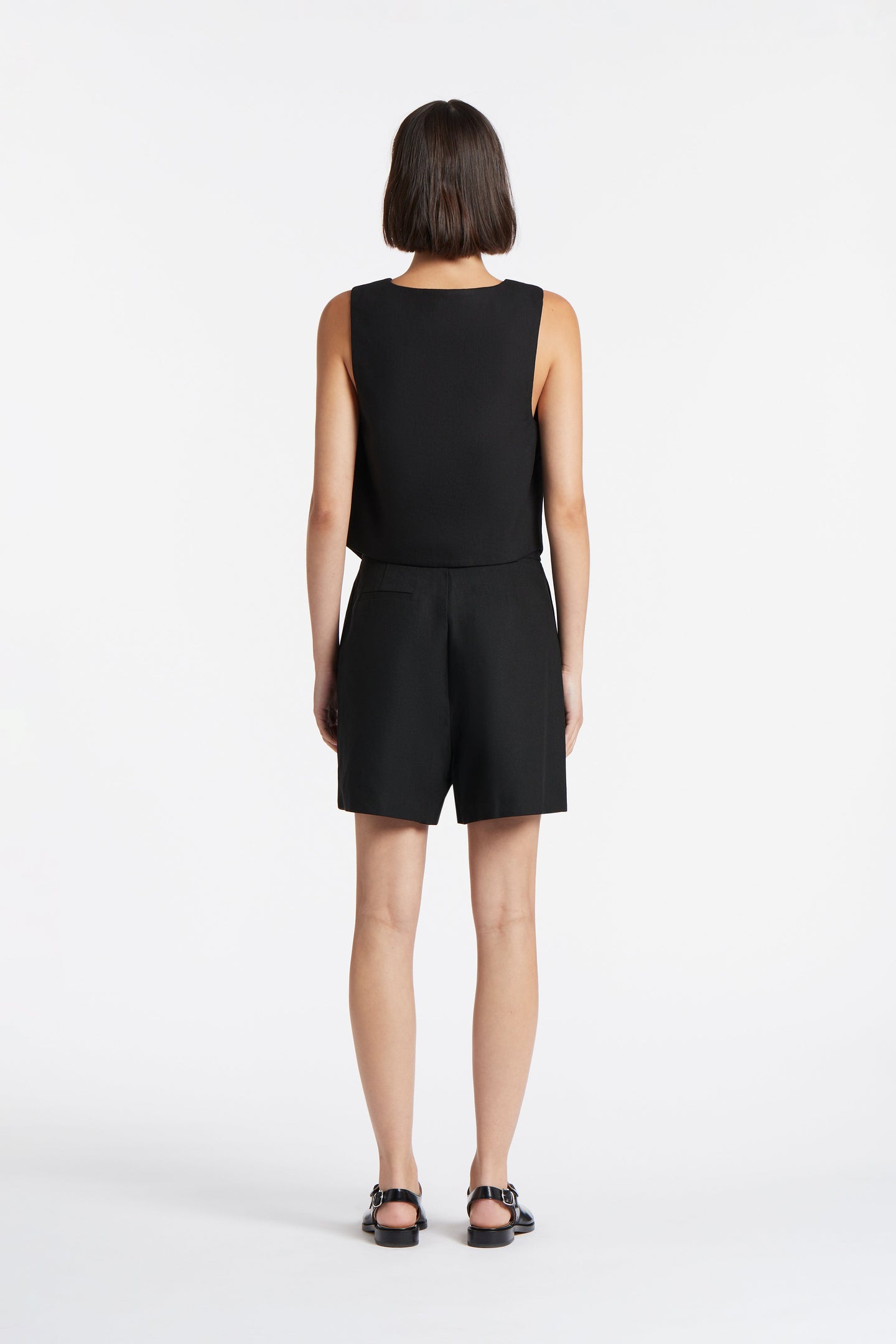 SIR the label CLEMENCE VEST BLACK