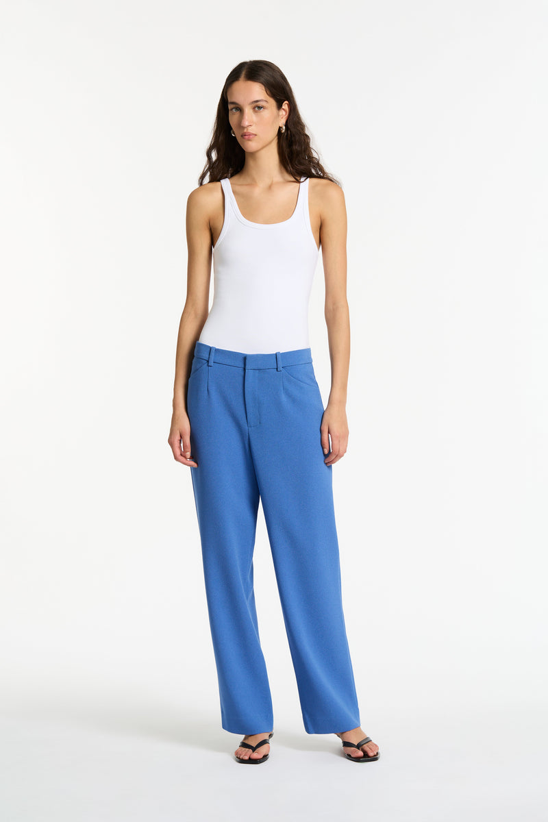 SIR the label Spoerri Low Trouser Cobalt