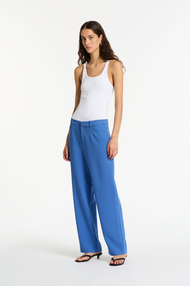 SIR the label Spoerri Low Trouser Cobalt