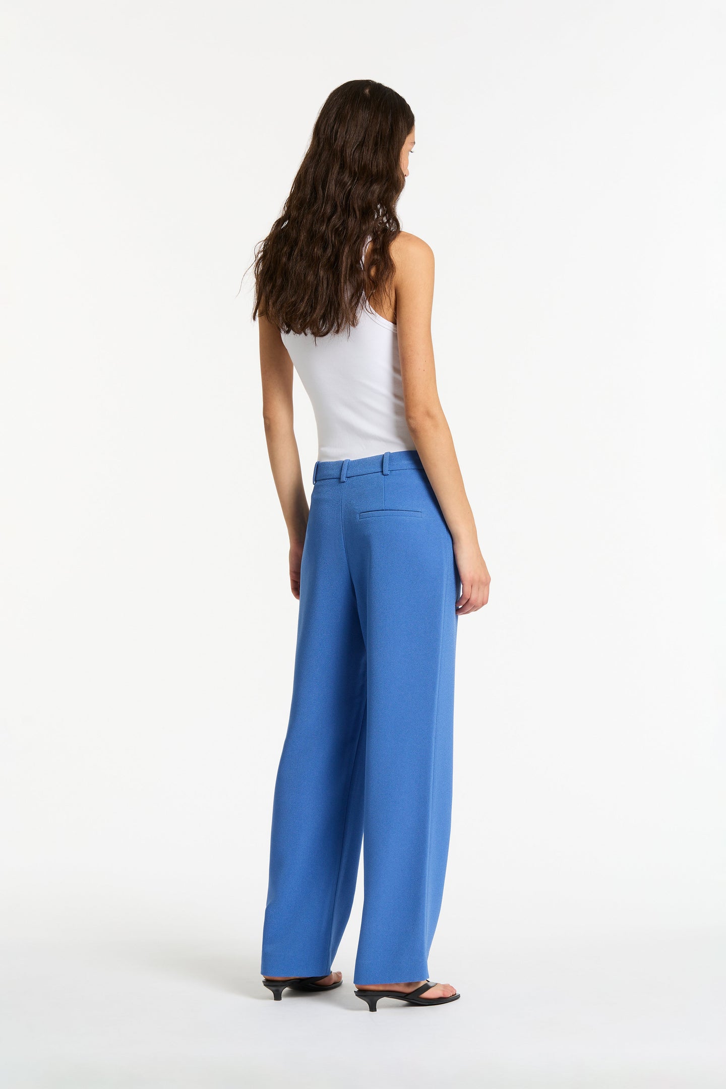 SIR the label Spoerri Low Trouser Cobalt