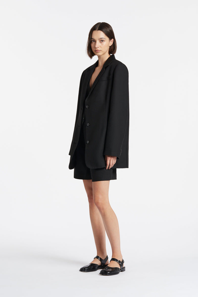 SIR the label CLEMENCE VEST BLACK