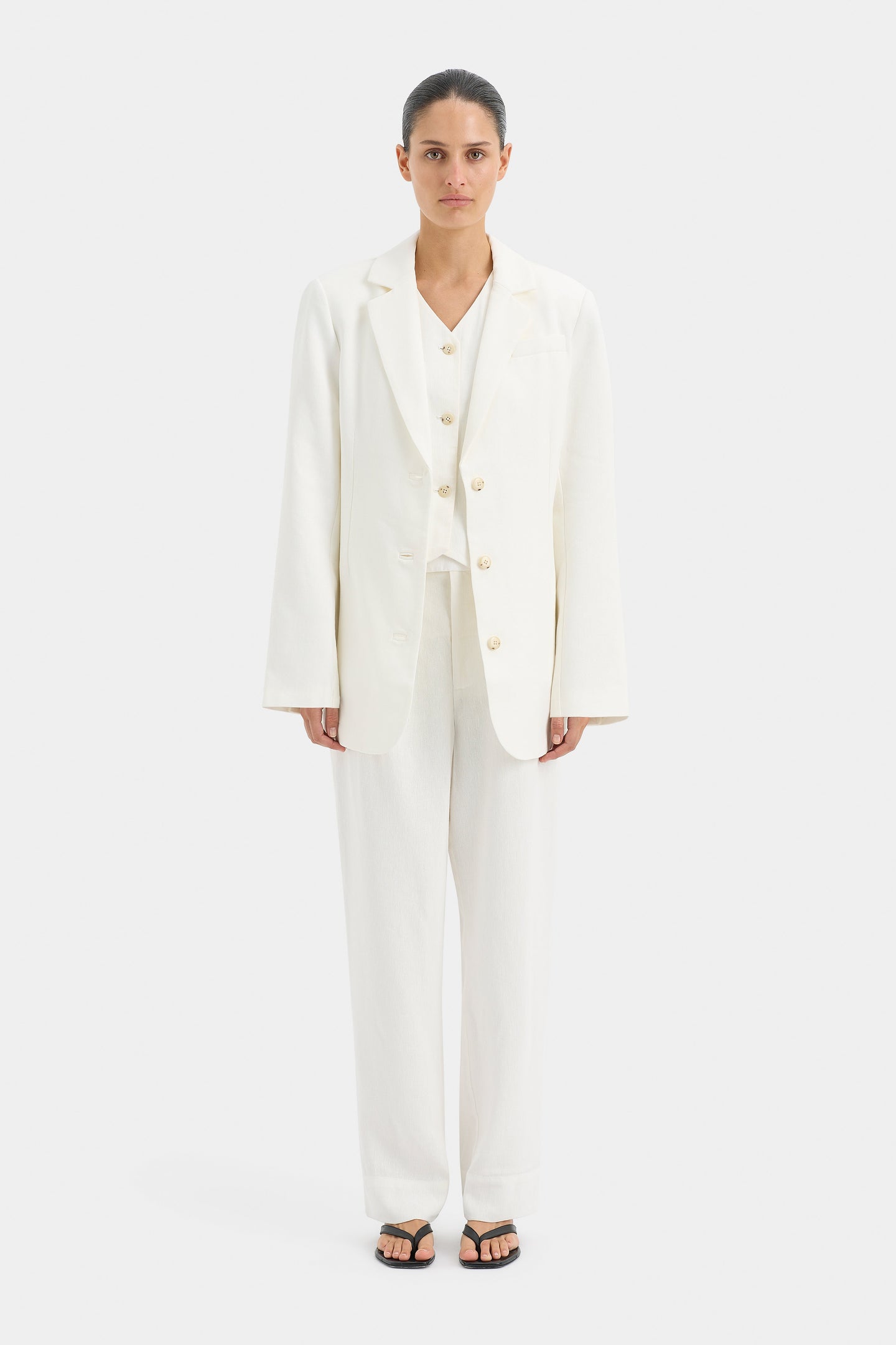 SIR the label Clemence Blazer IVORY
