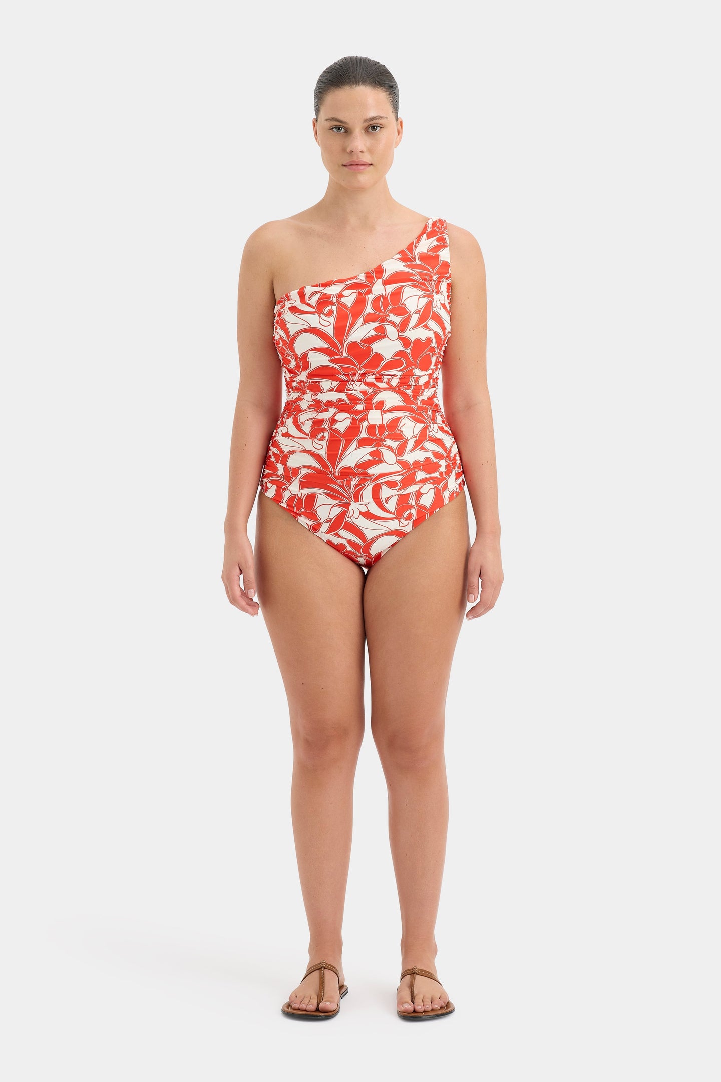 SIR the label Renata One Shoulder One Piece MARIPOSA LILY