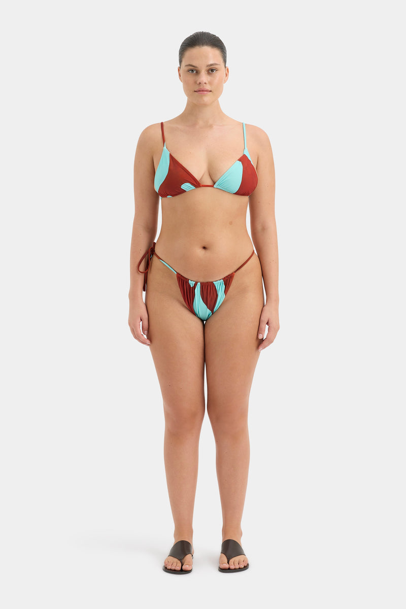 SIR the label Francesca String Triangle Top RUBY REFLECTION