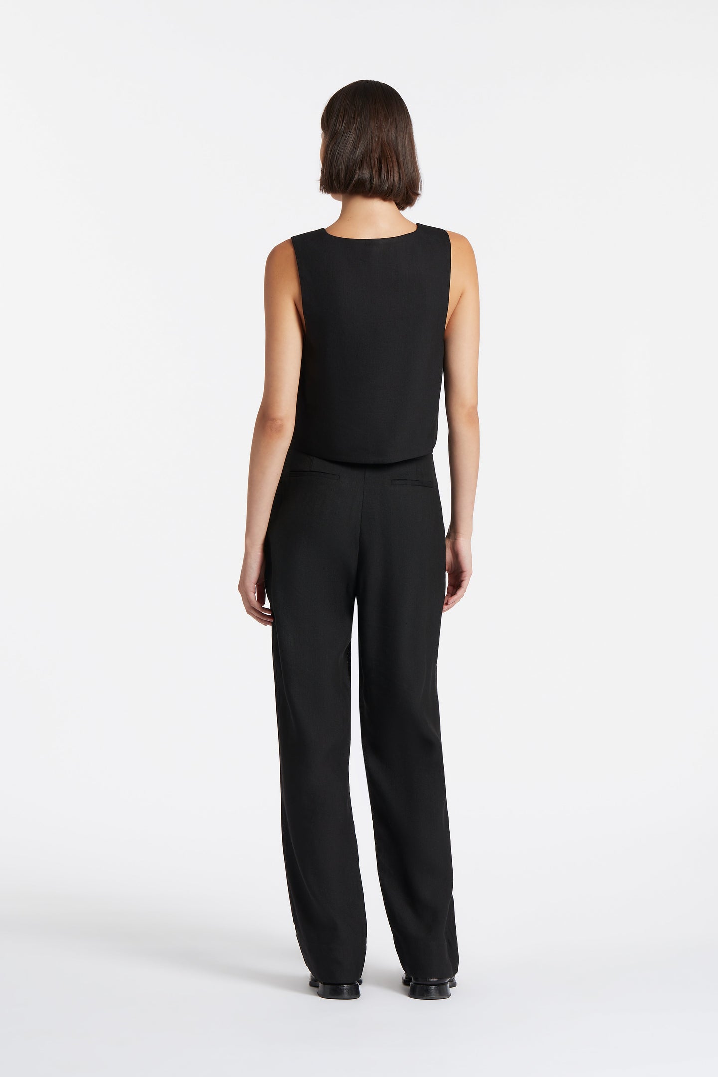 SIR the label CLEMENCE VEST BLACK