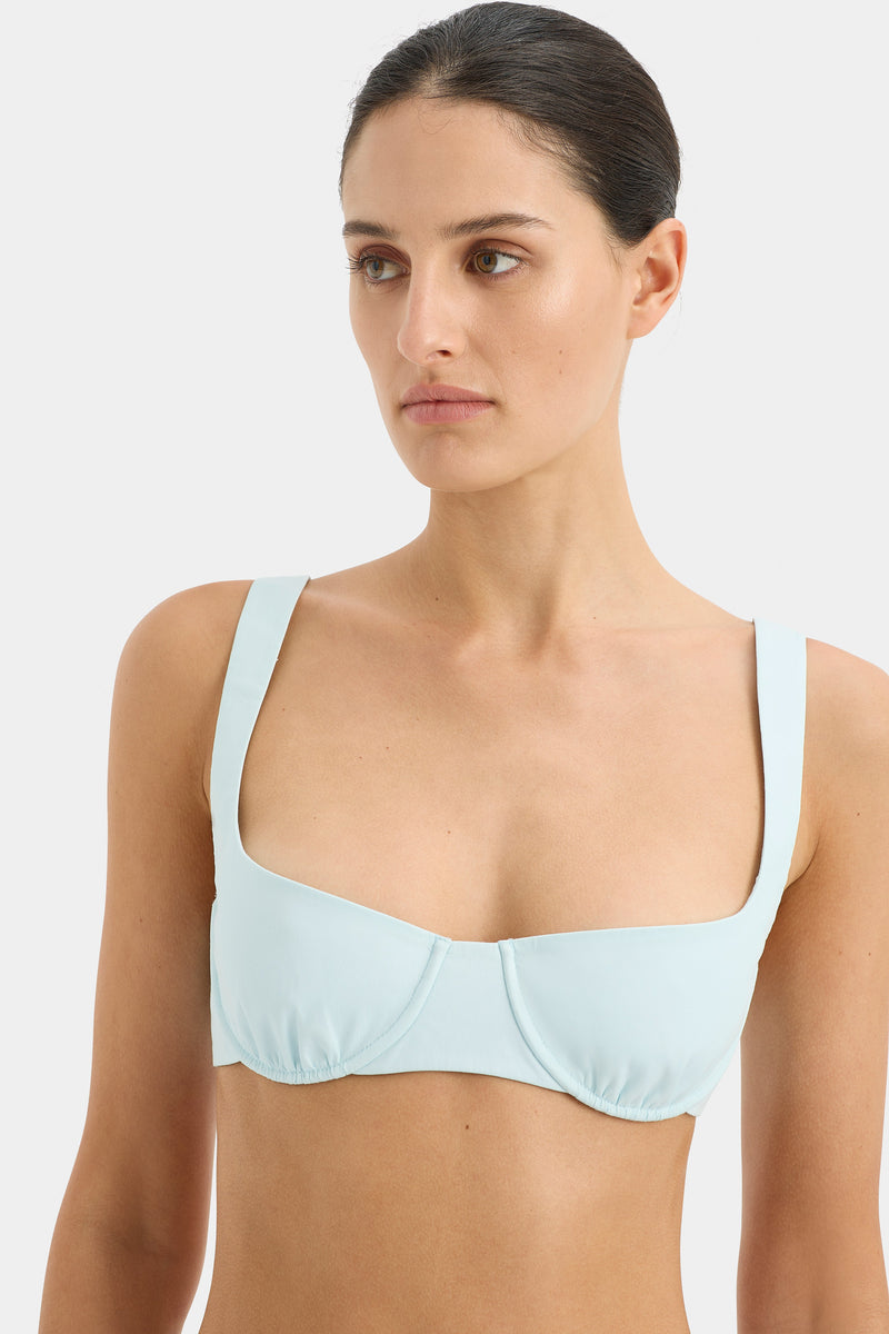 SIR the label Azul Bralette ICE BLUE