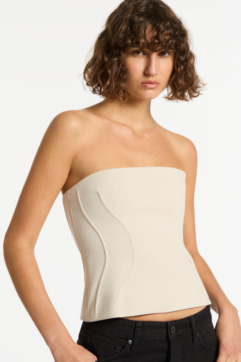 SIR the label Musee Contoured Bodice Ecru