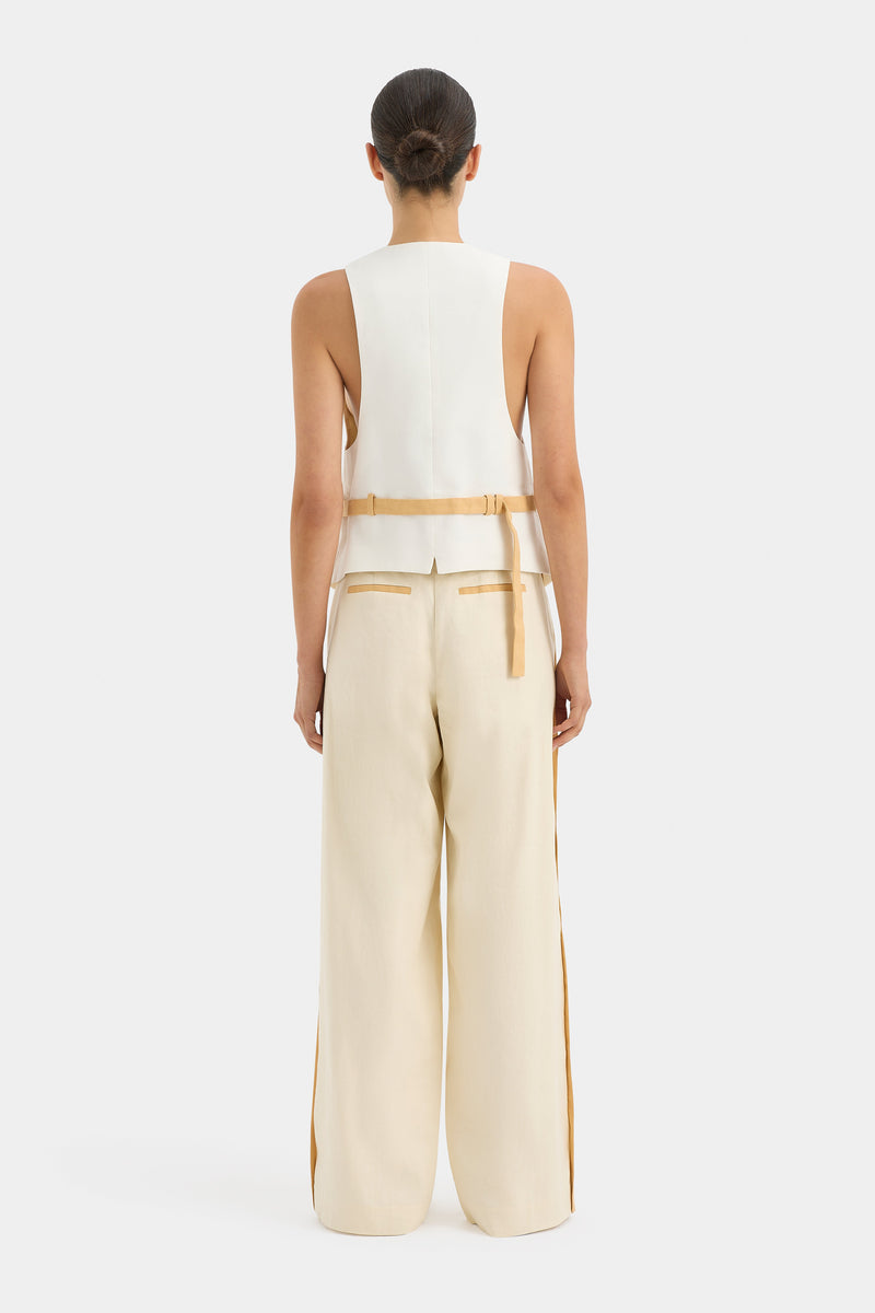 SIR the label Dune Vest CREAM