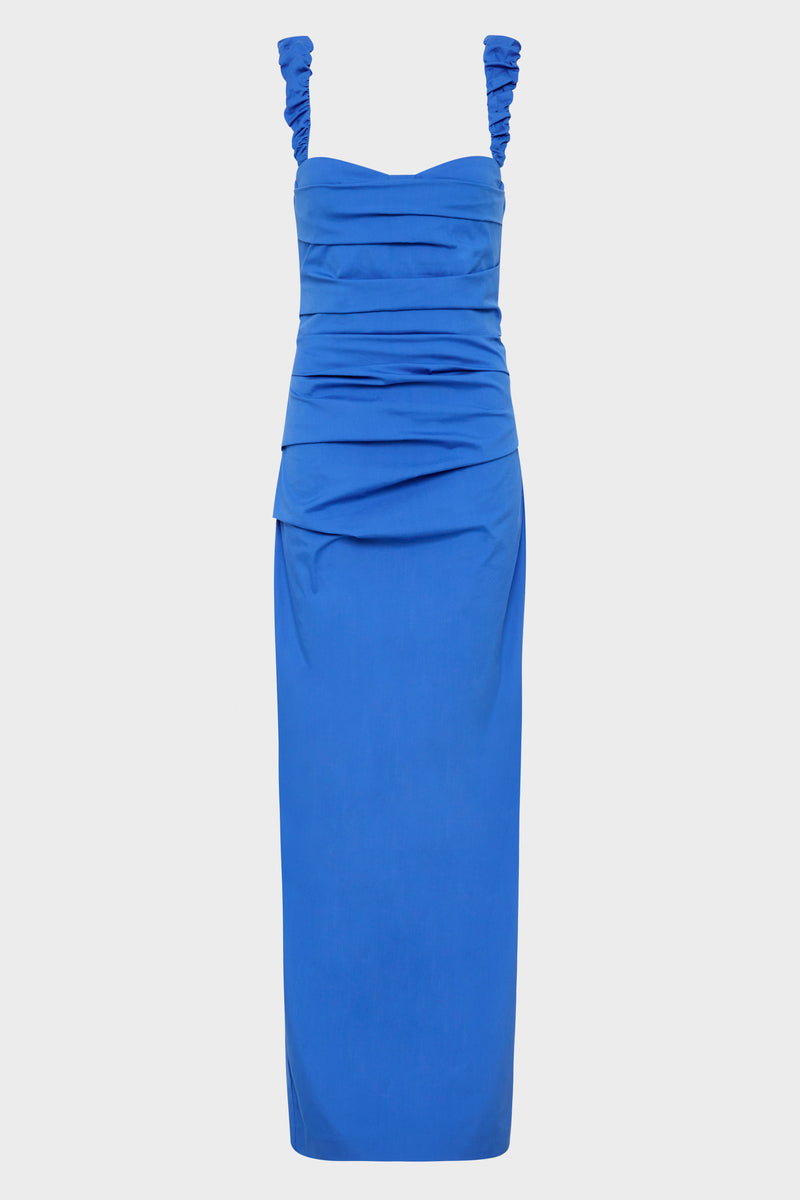 SIR the label Azul Balconette Gown COBALT