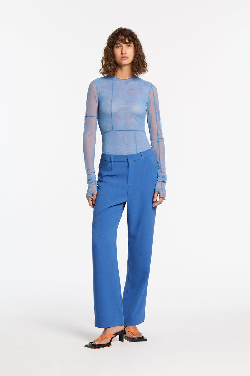 SIR the label Spoerri Low Trouser Cobalt