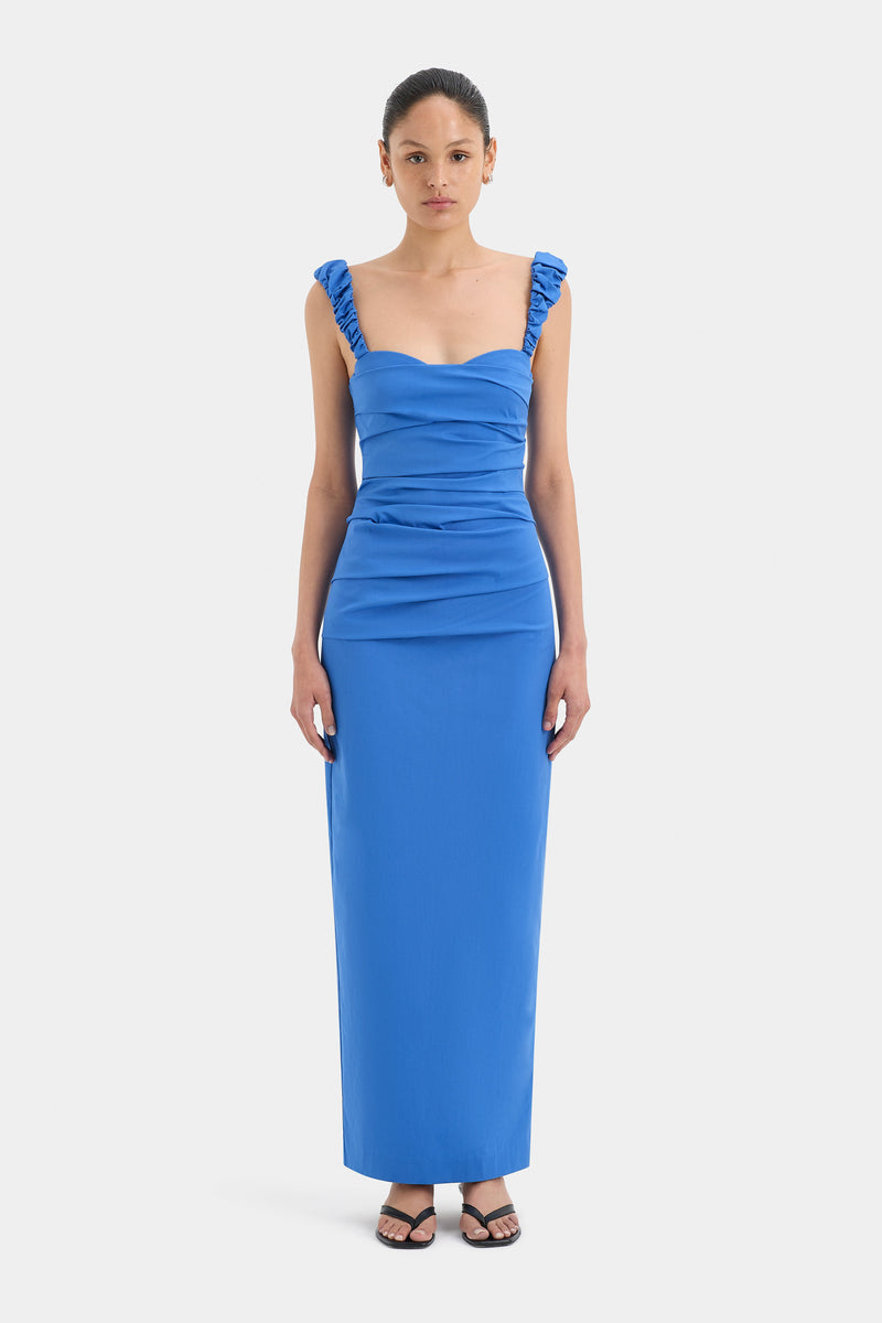 SIR the label Azul Balconette Gown COBALT