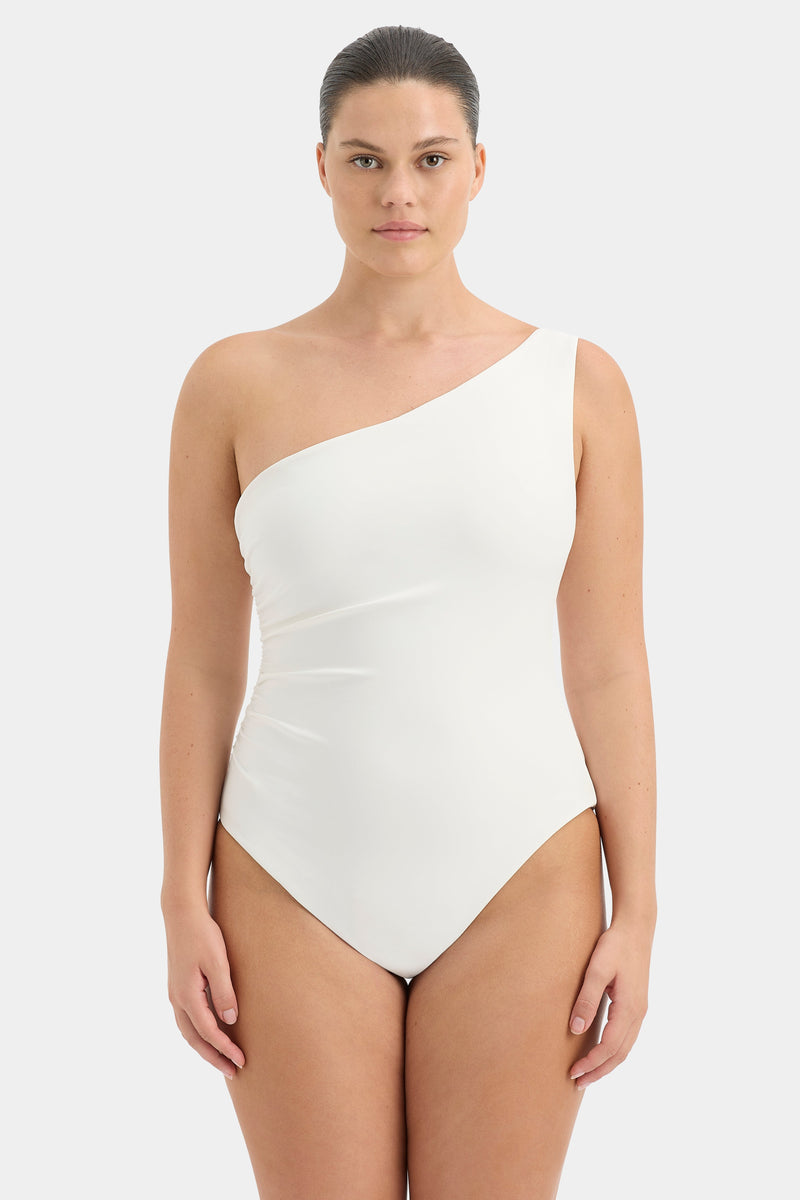 SIR the label Louis One Shoulder One Piece IVORY