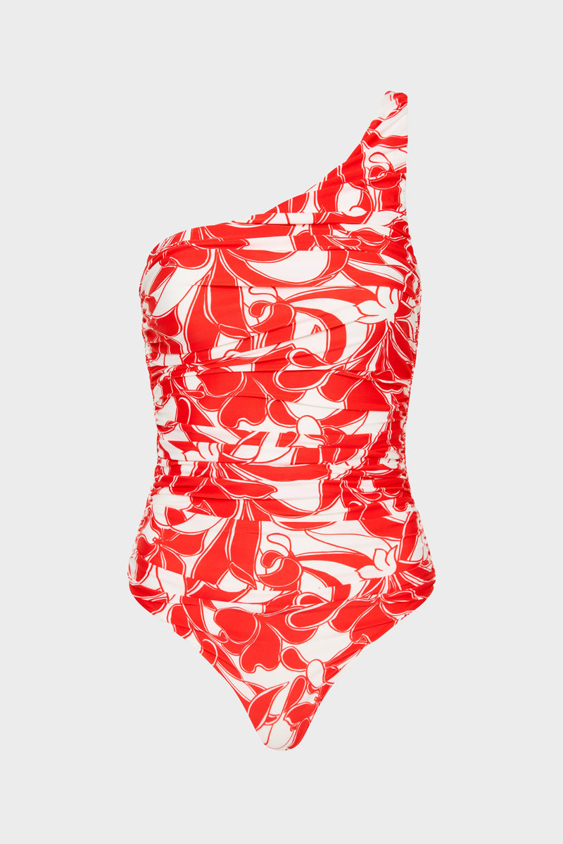 SIR the label Renata One Shoulder One Piece MARIPOSA LILY