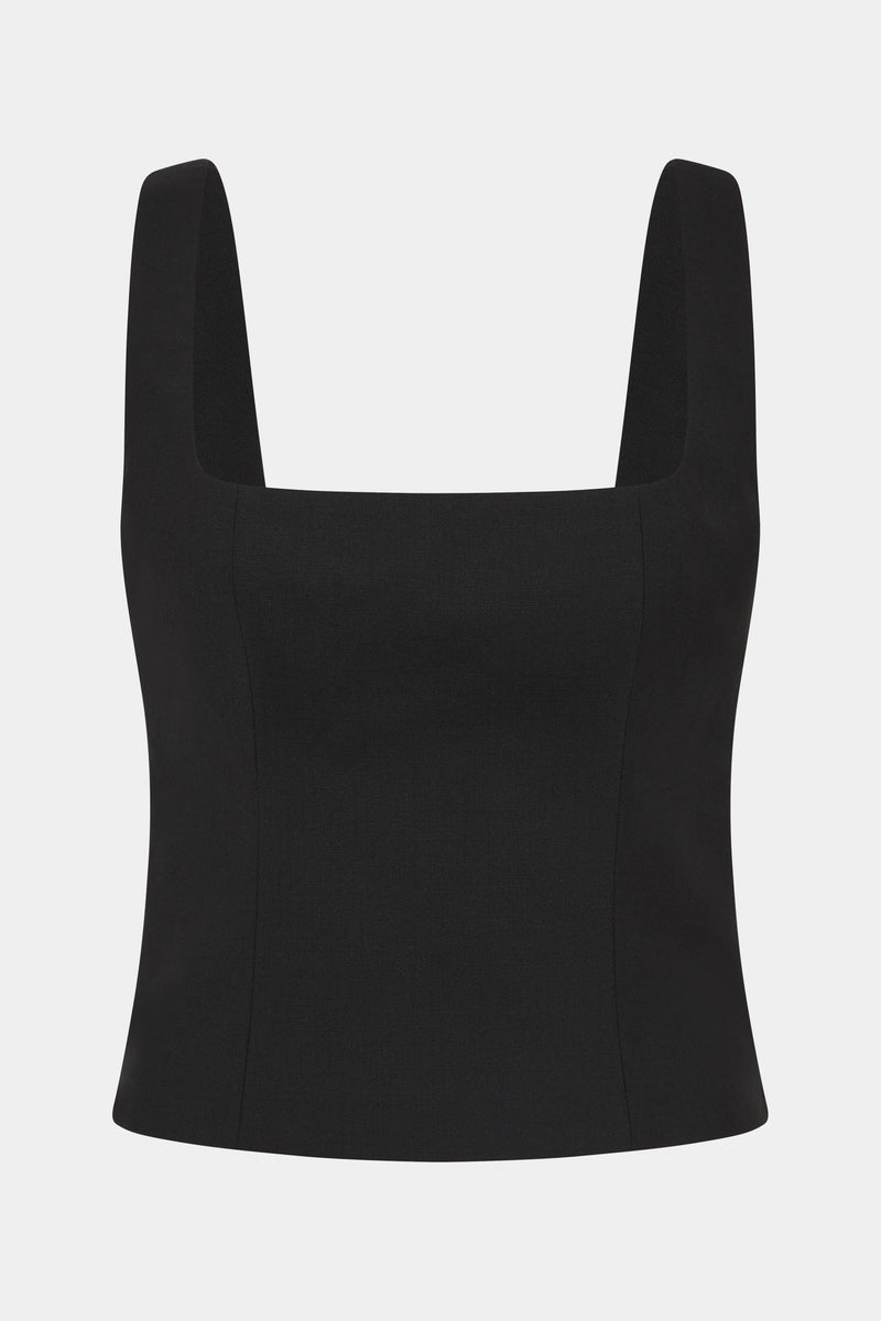 SIR the label Leonardo Belted Bodice BLACK