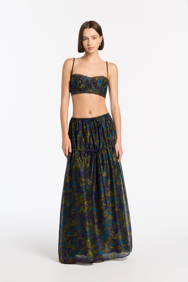 SIR the label Valerio Bustier Crop Jardin