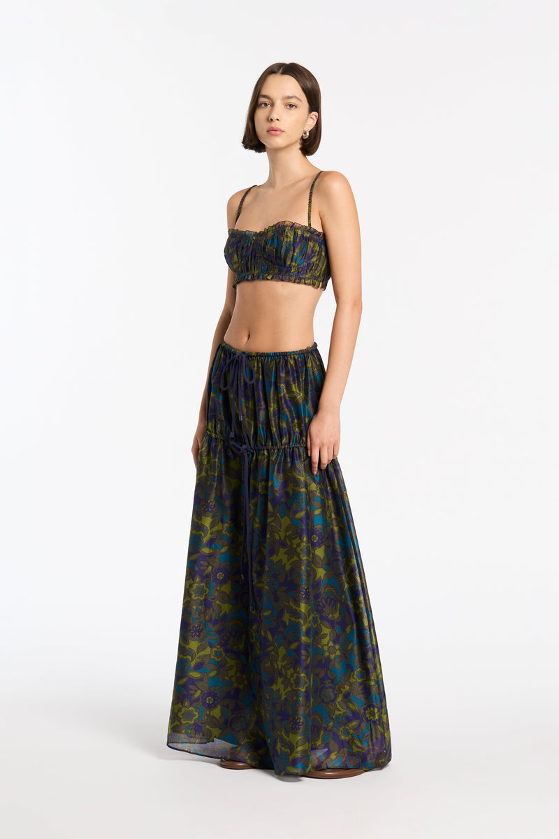 SIR the label Valerio Bustier Crop Jardin