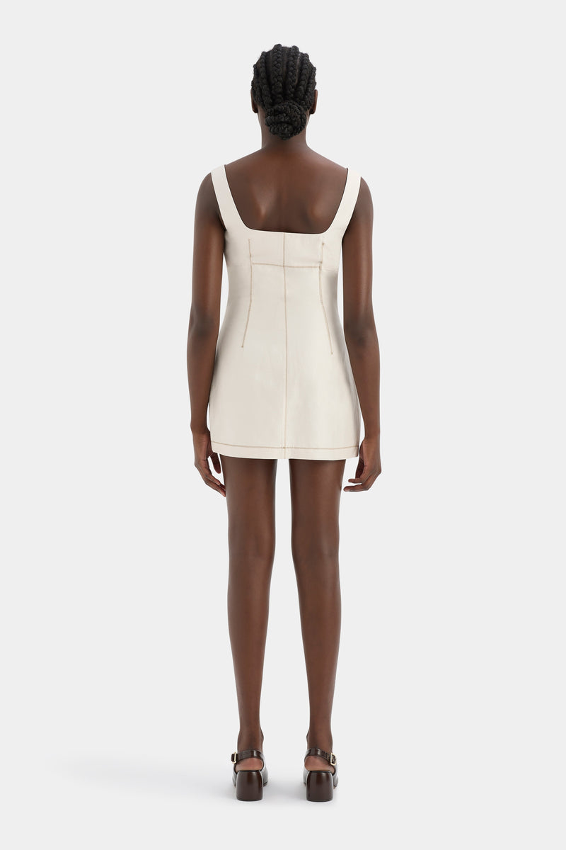 SIR the label Emilia Corset Mini Dress NATURAL