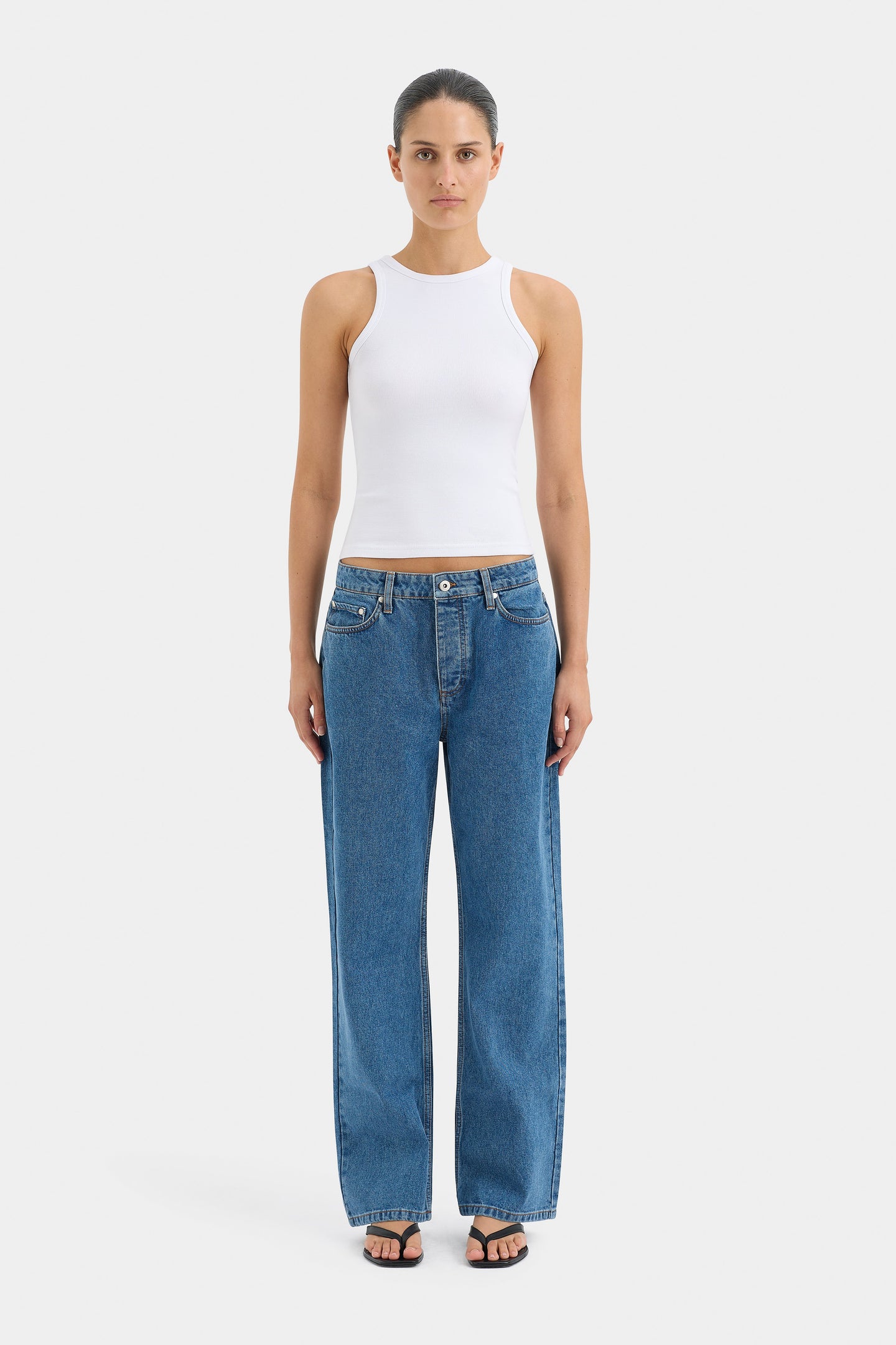 SIR the label Classic Tank WHITE