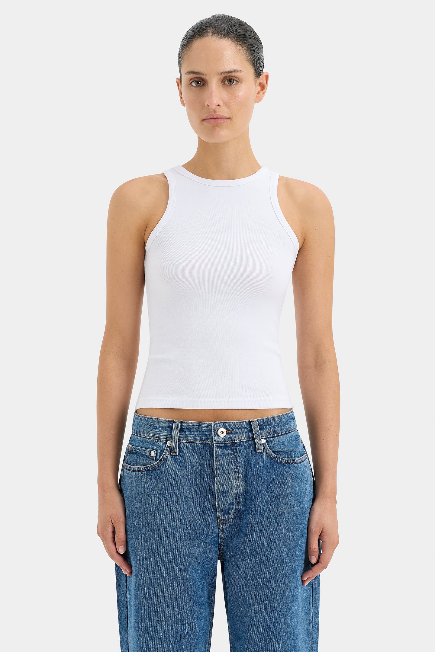 SIR the label Classic Tank WHITE