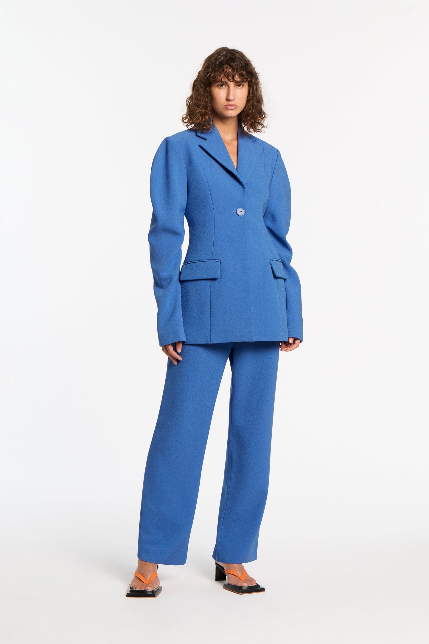 SIR the label Spoerri Low Trouser Cobalt