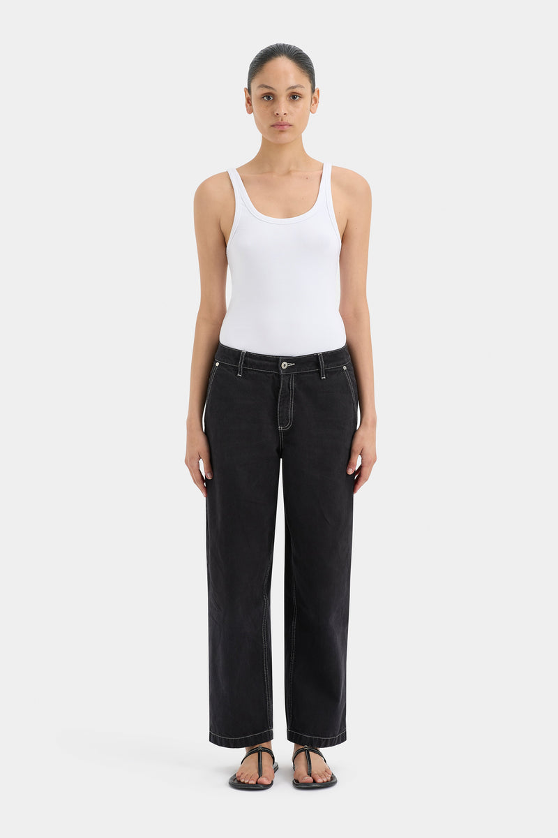 SIR the label Classic Scoop Tank IVORY