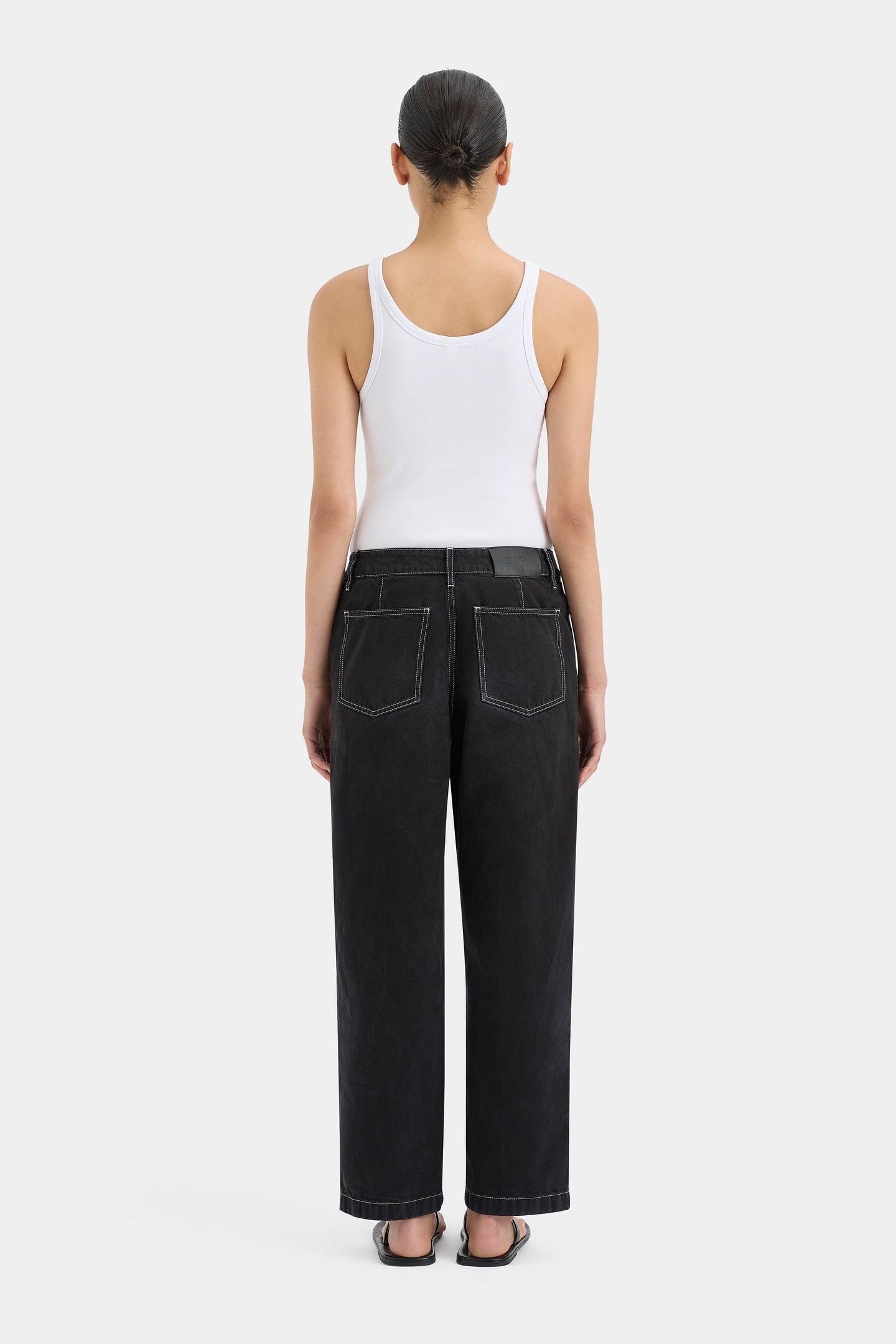 SIR the label Classic Scoop Tank IVORY