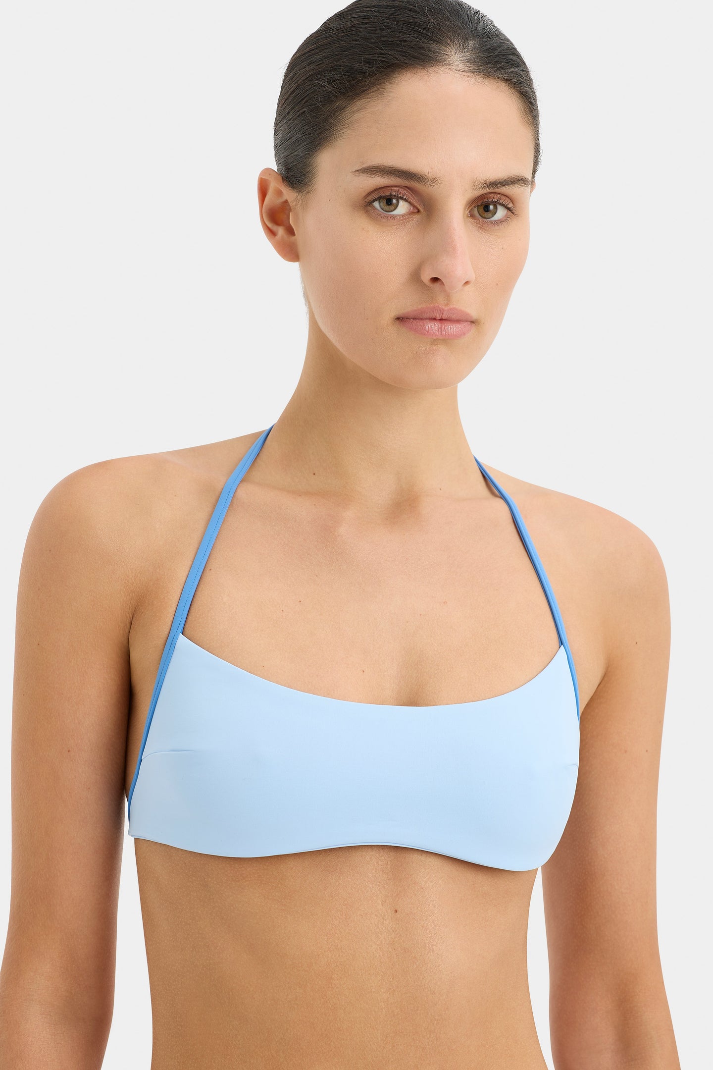 SIR the label Sol Halter Bandeau SKY BLUE
