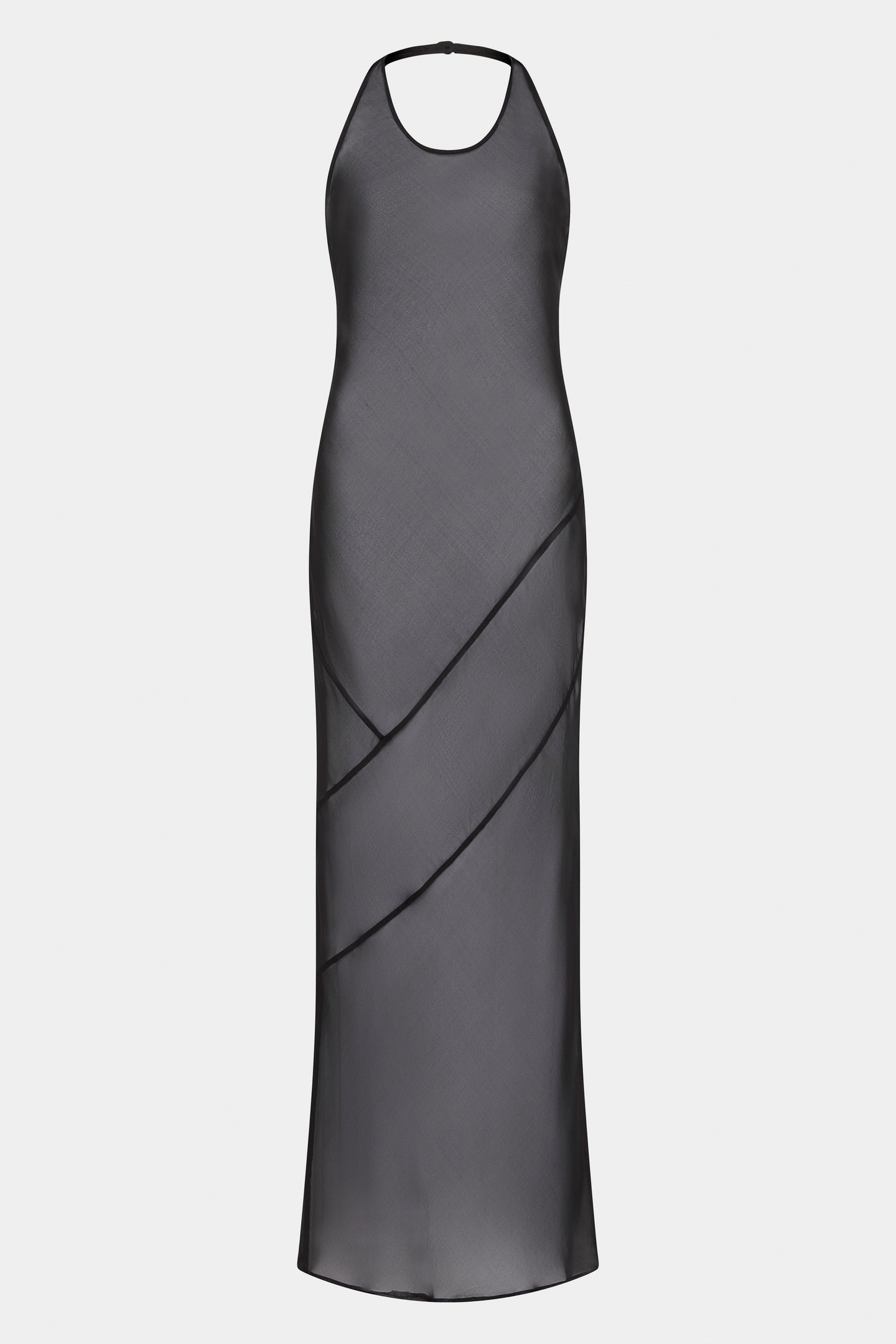 SIR the label Strobe Halter Dress BLACK