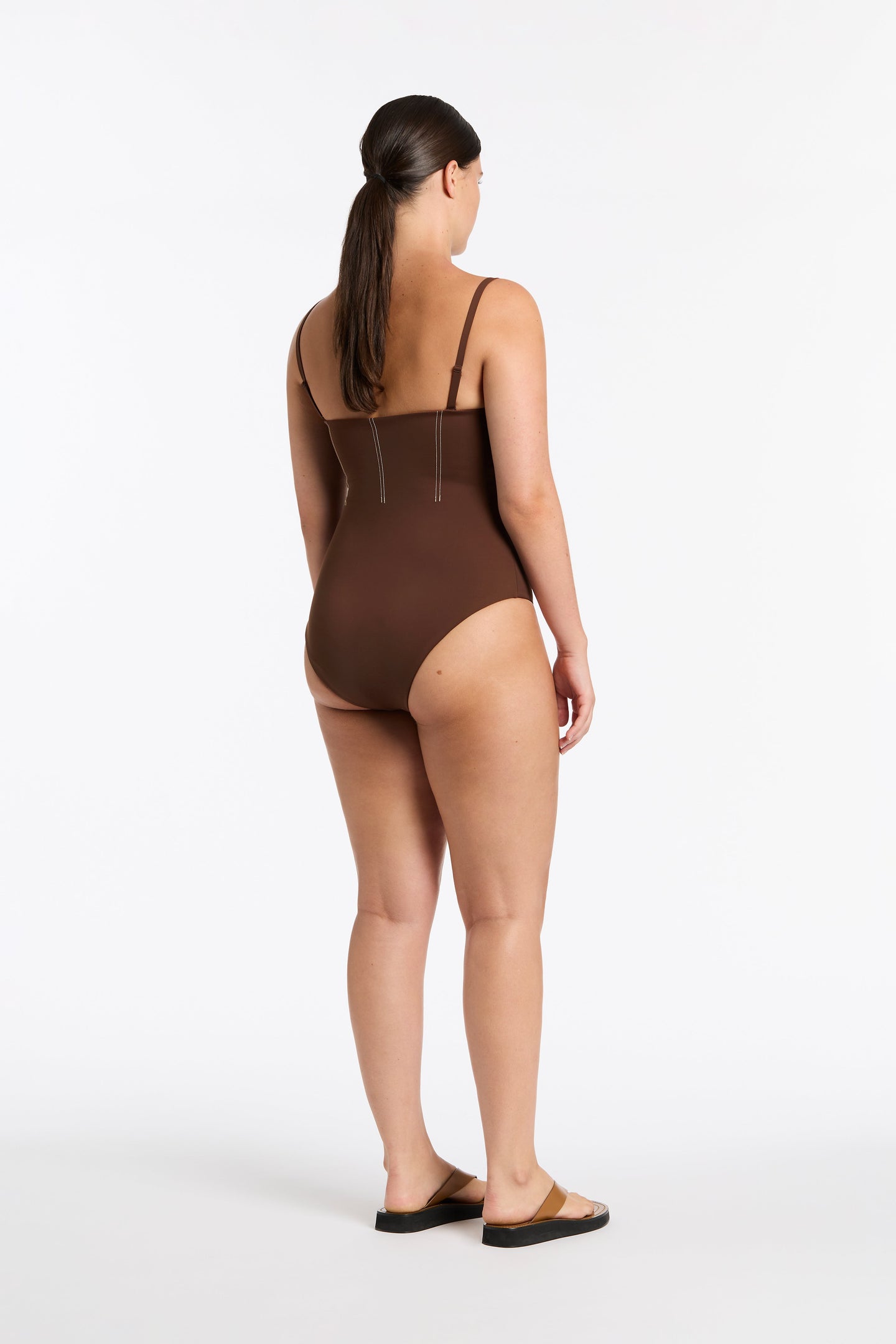 SIR the label Gio Corset One Piece CHOCOLATE