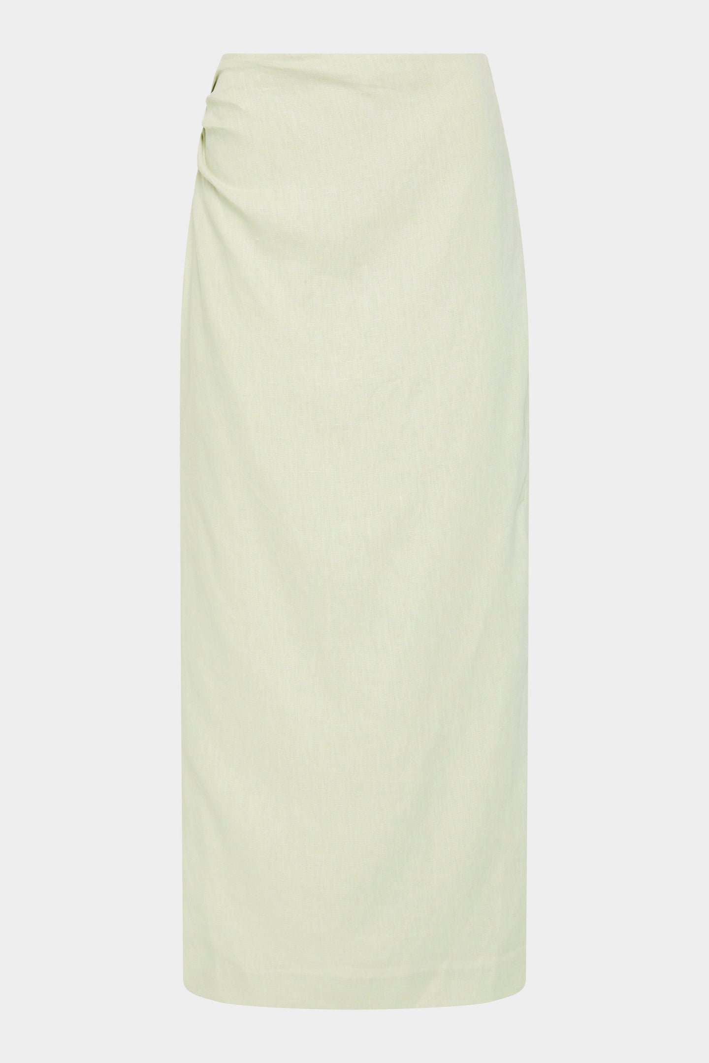 SIR the label Iris Asymmetric Midi Skirt LIGHT SAGE