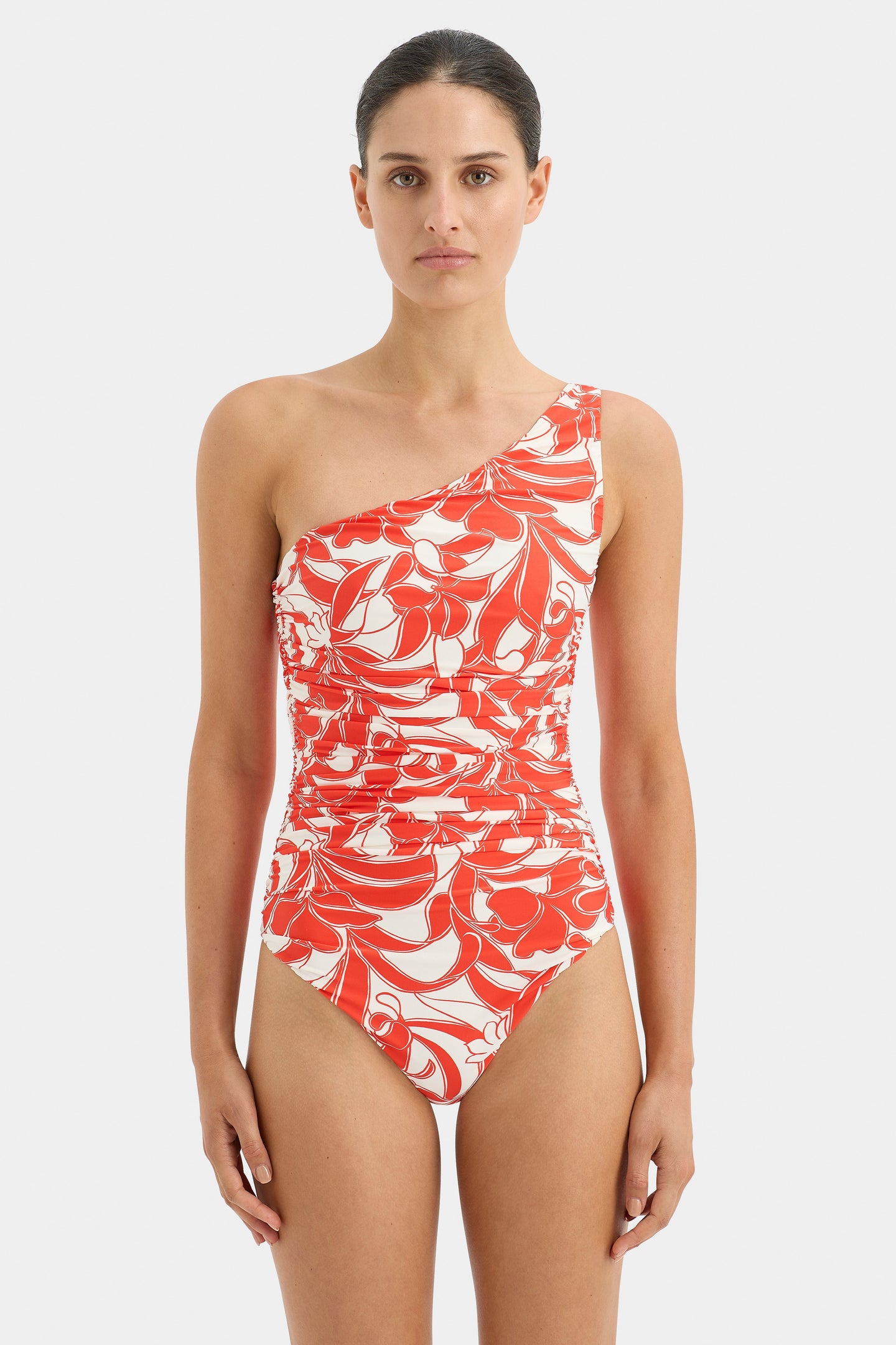 SIR the label Renata One Shoulder One Piece MARIPOSA LILY