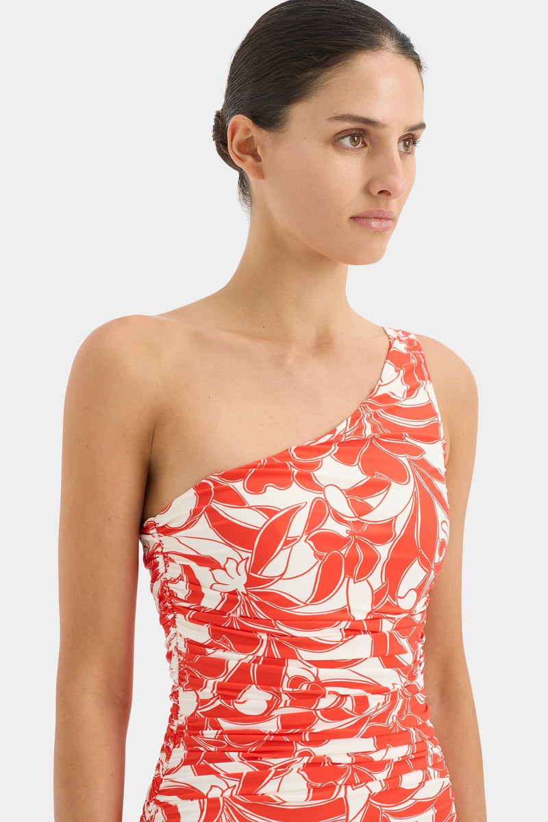 SIR the label Renata One Shoulder One Piece MARIPOSA LILY