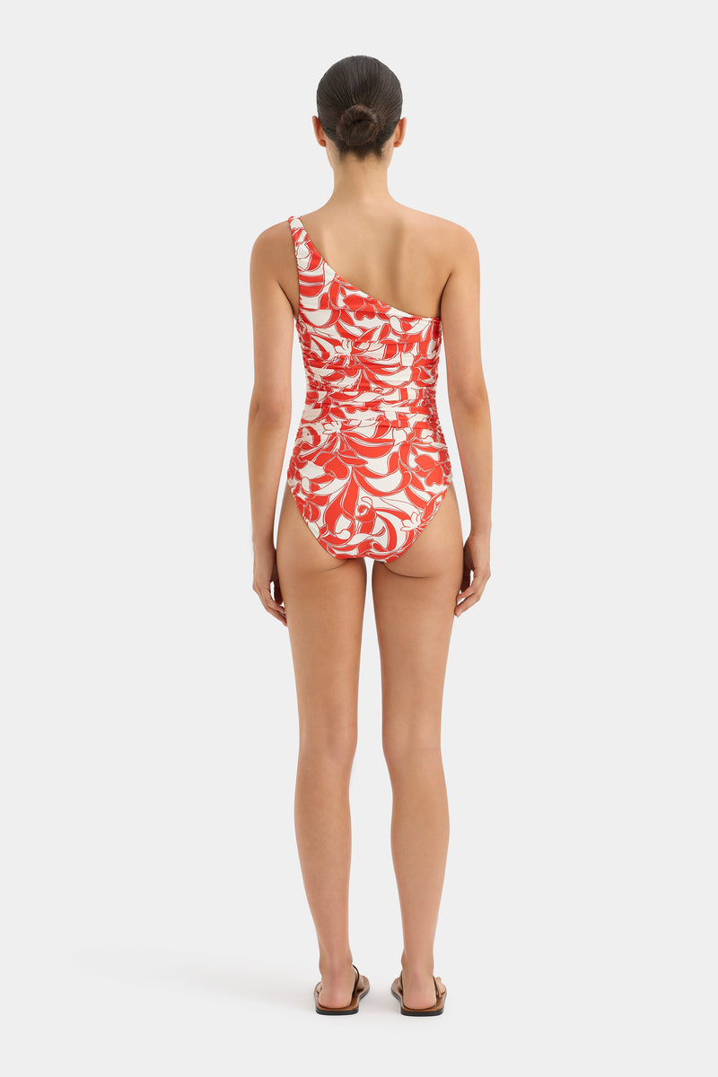 SIR the label Renata One Shoulder One Piece MARIPOSA LILY